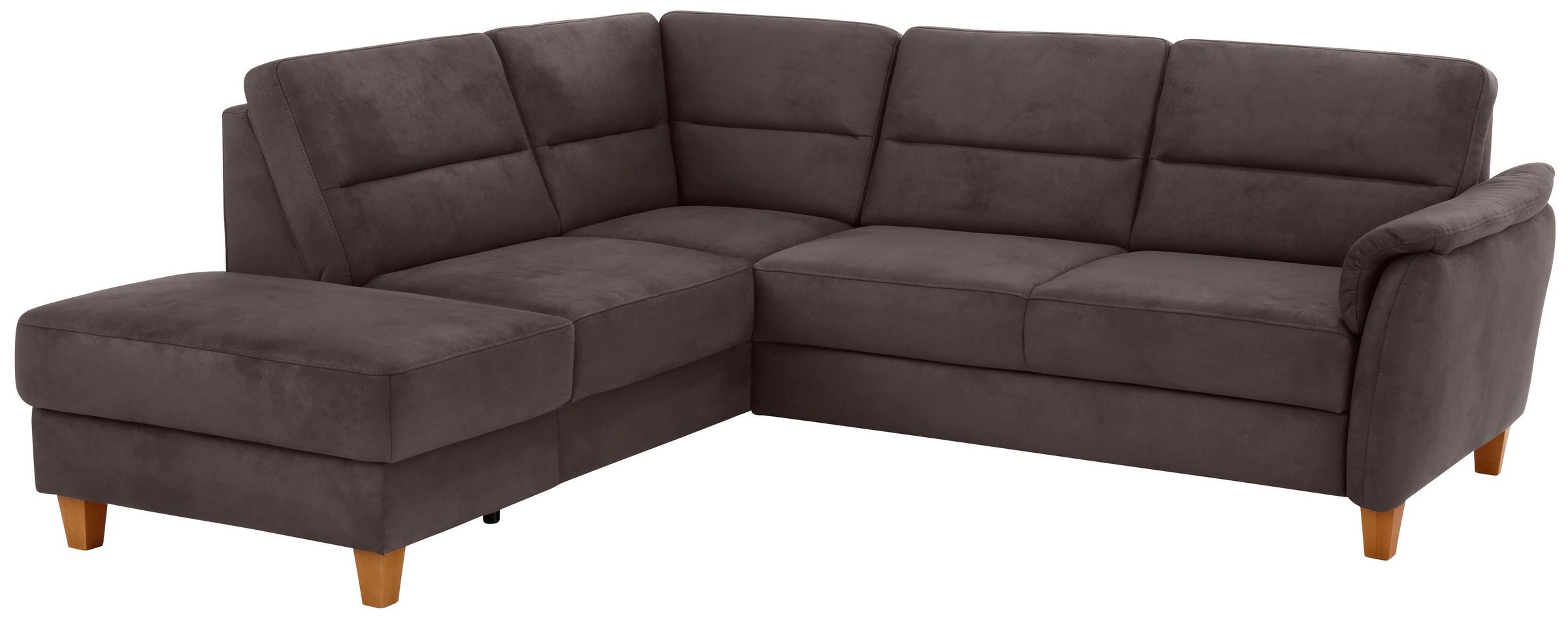Home affaire Ecksofa »Palmera L-Form, B: 236 cm«, optional Bettfunktion & Bettkasten, Federkern