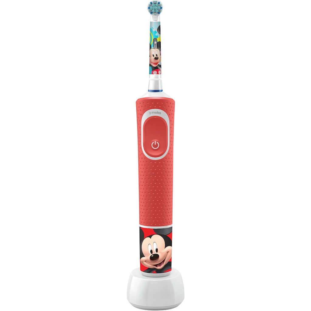 Oral-B Elektrische Kinderzahnbürste »Kids Mickey«, 1 St. Aufsteckbürsten