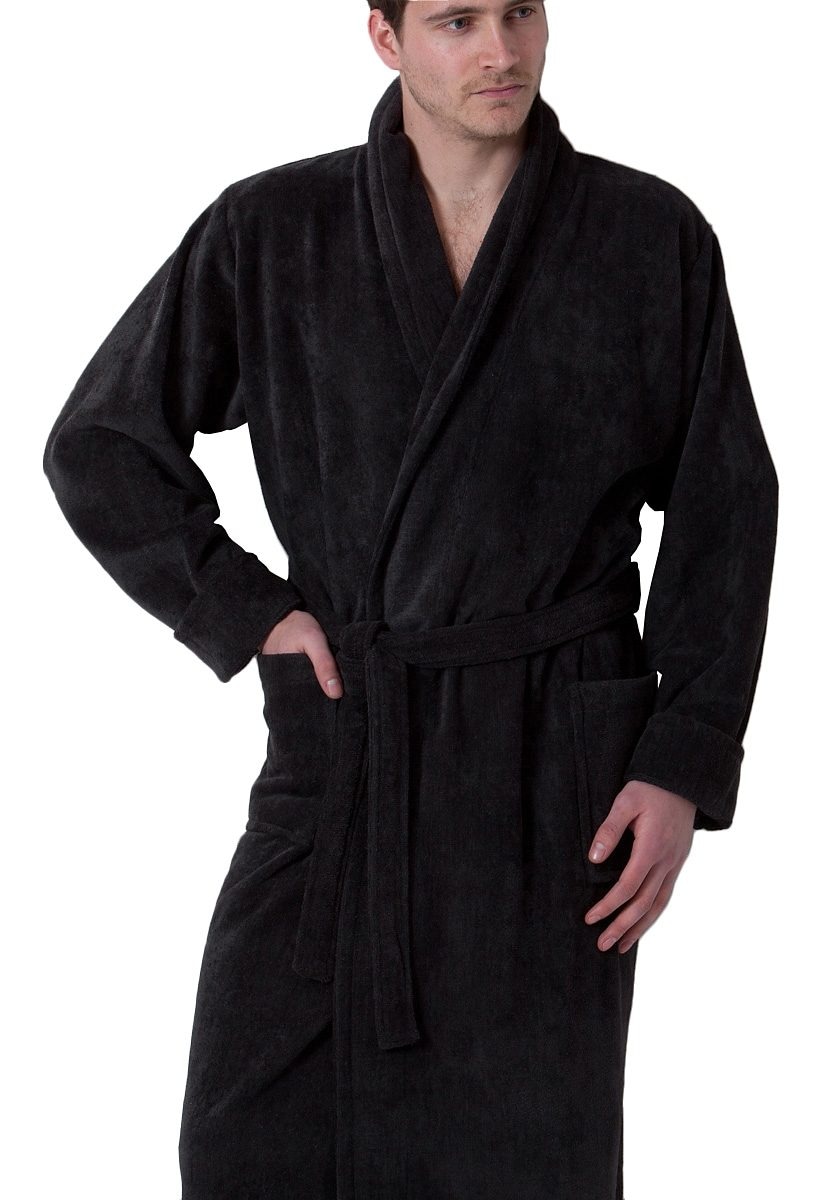 Seahorse Bademantel »Seahorse Pure Unisex«, (1 St.), Langarm, aufgesetzte Taschen