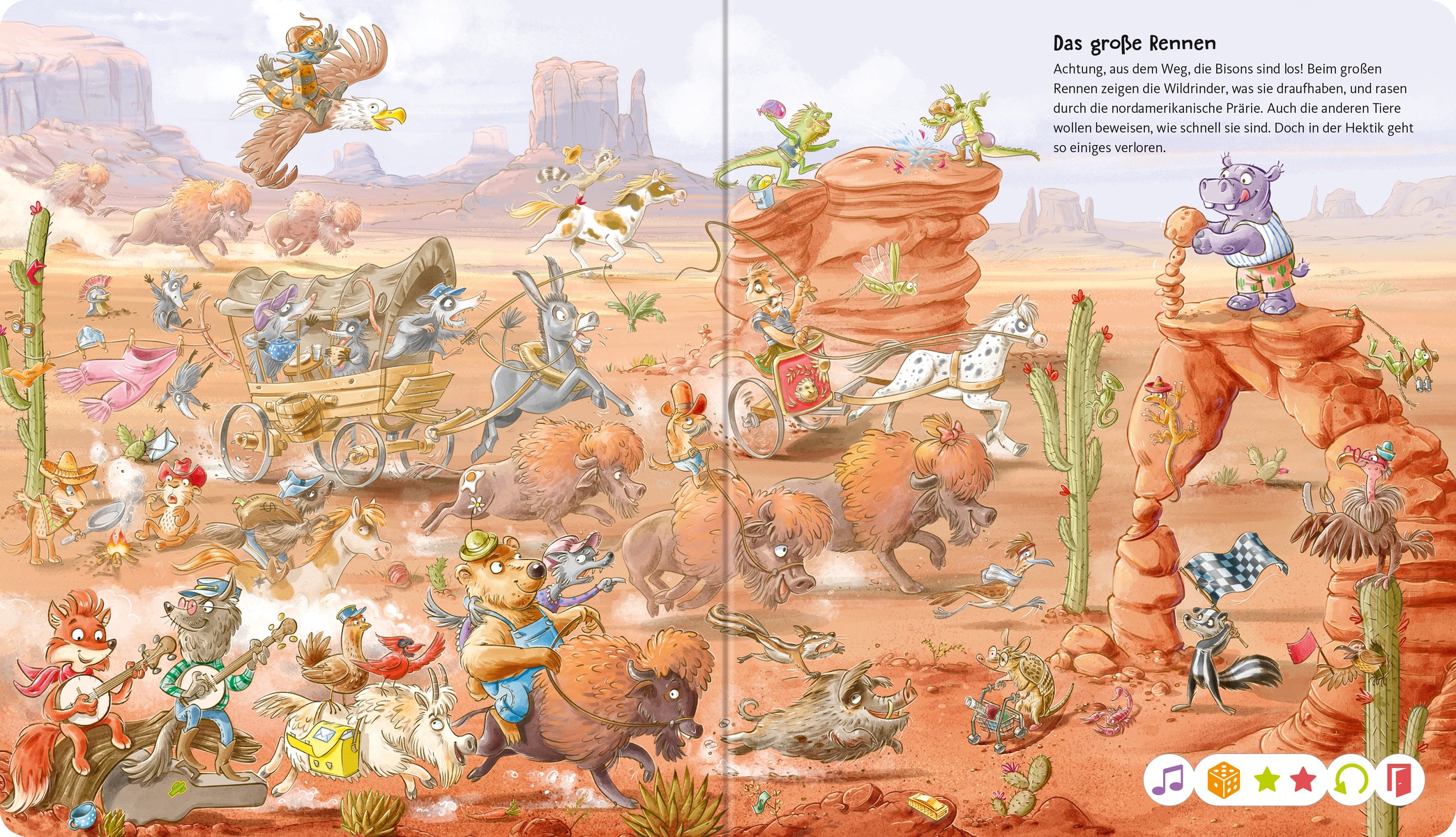 Ravensburger Buch »tiptoi® Die große Wimmelreise der Tiere«, Made in Europe