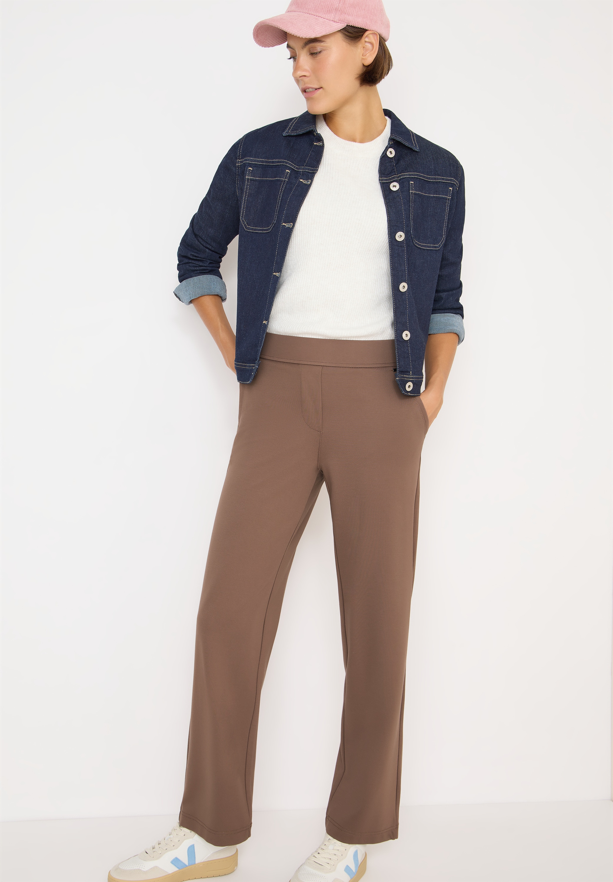 Cecil Jerseyhose »NEELE«, mit elastischem Bund