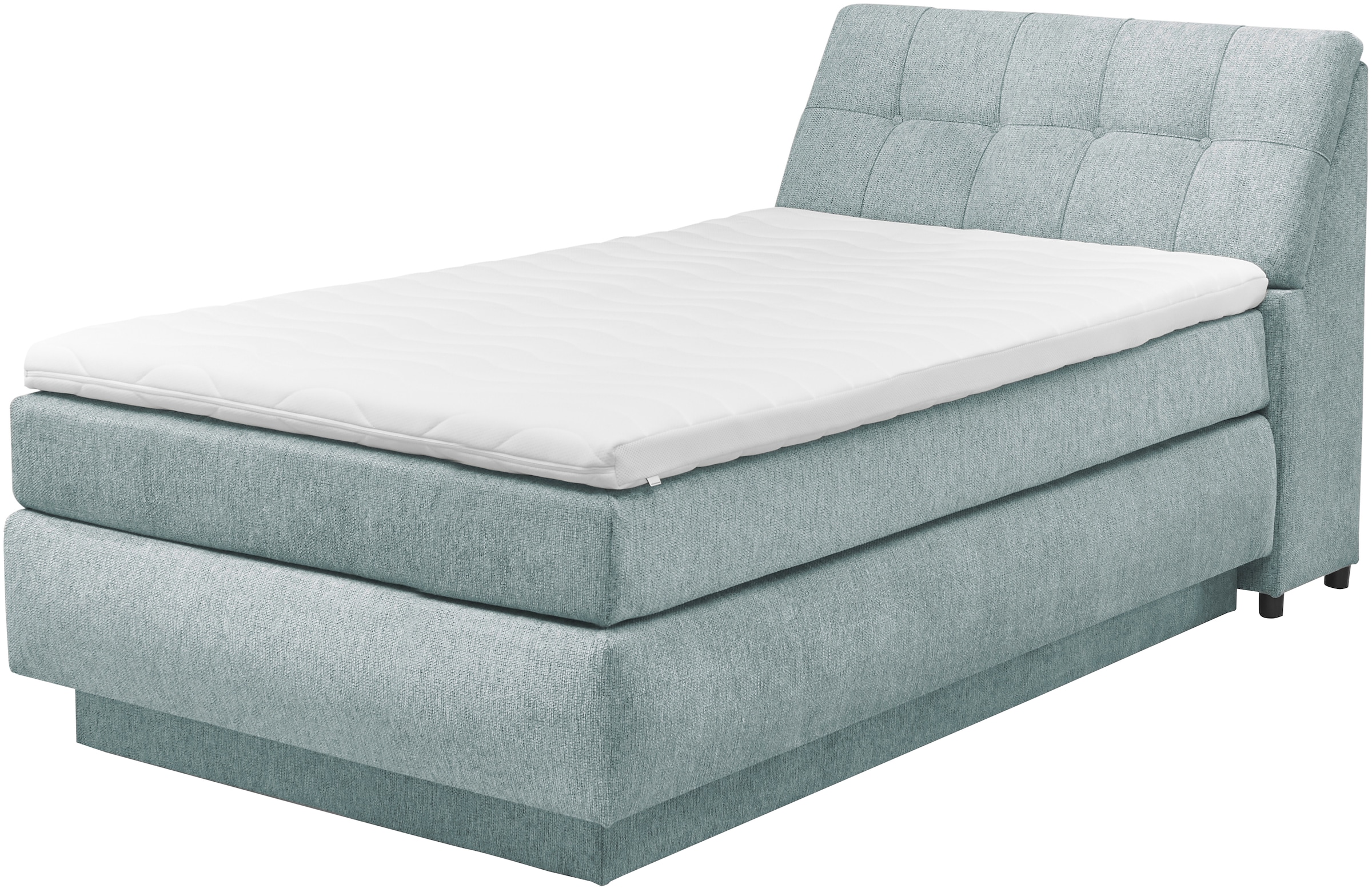 set one by Musterring Boxspringbett »Fairfield« mit Bettkasten, Kopfteil in Kassettenoptik, Breite 120 oder 140 cm