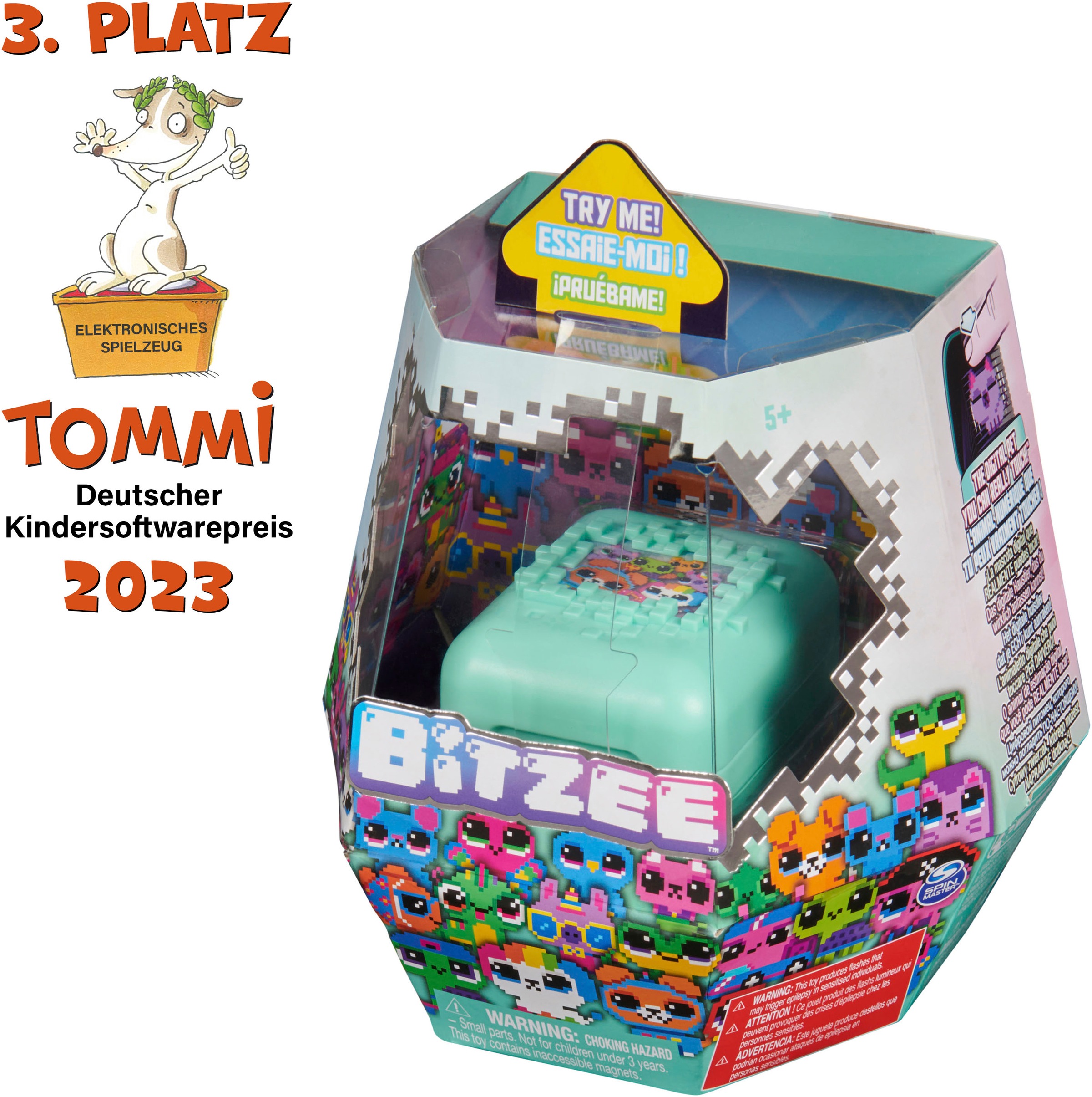 Spin Master Spielfigur »Bitzee - Digitales Interaktives Haustier (mint Version)«