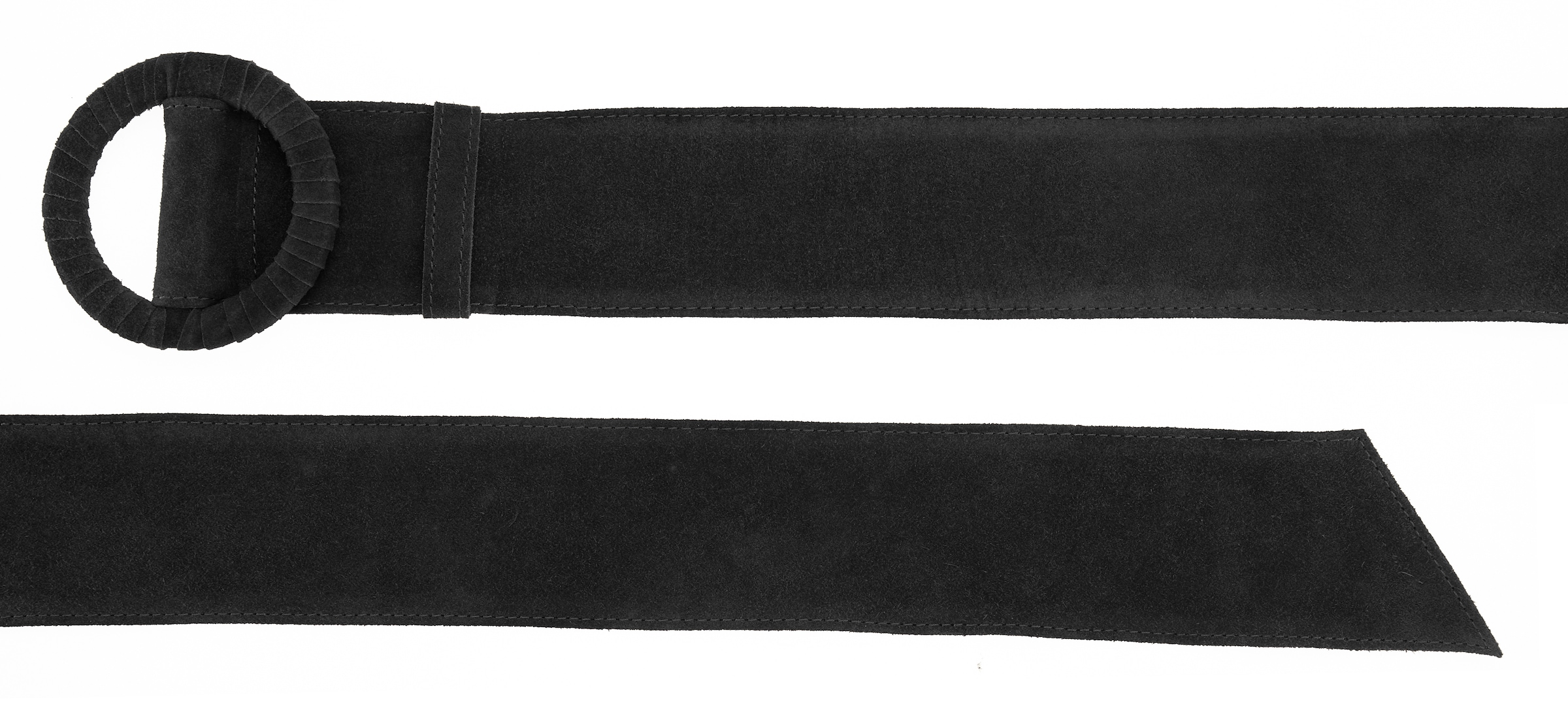 LASCANA Taillengürtel »Ledergürtel, Gürtel für Kleid & Overall, Bauchgürtel« aus hochwertigem Veloursleder, mit Shaping-Effekt