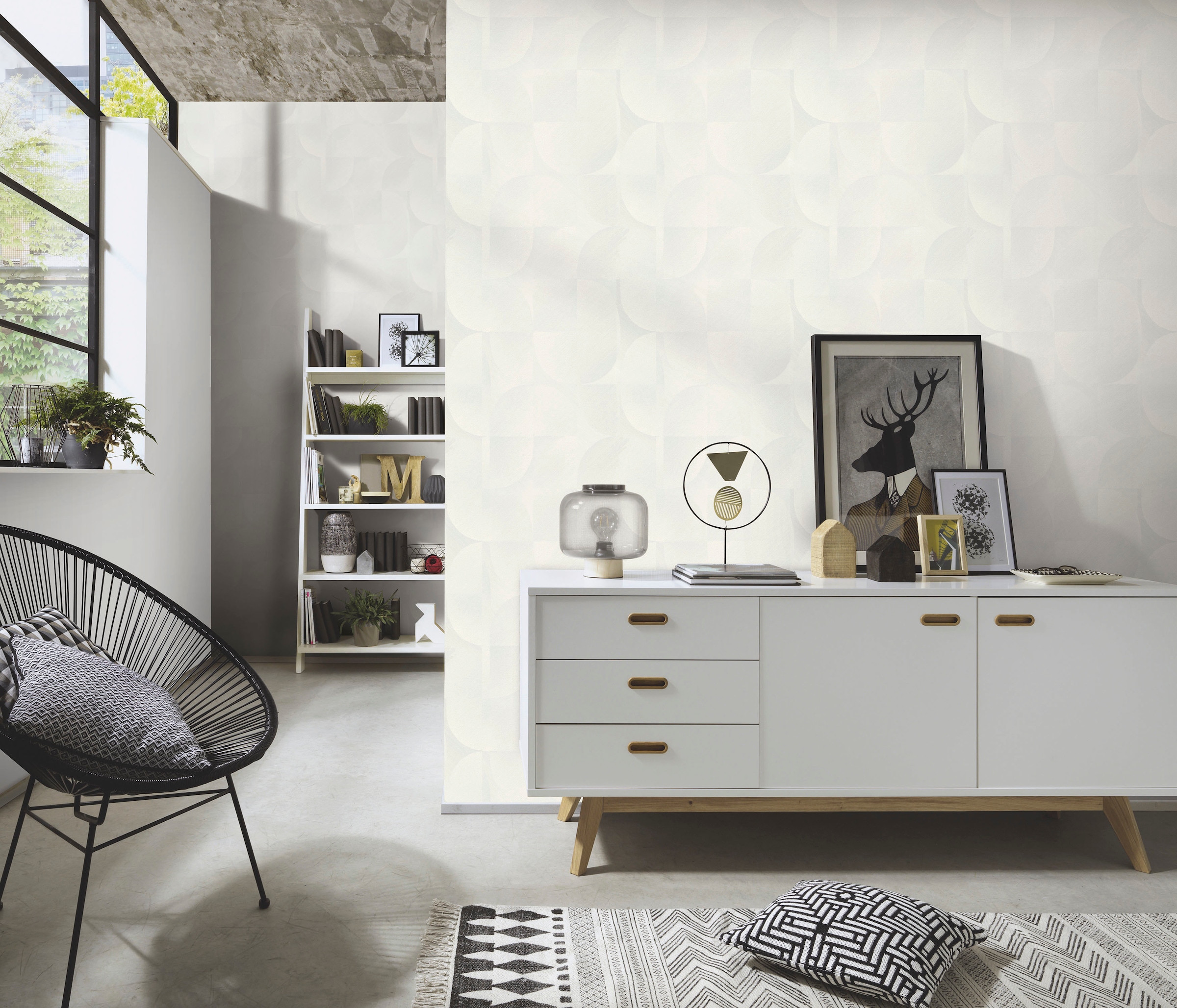 Erismann Vliestapete »Vliestapete Brushed Harmony«, Phthalate frei