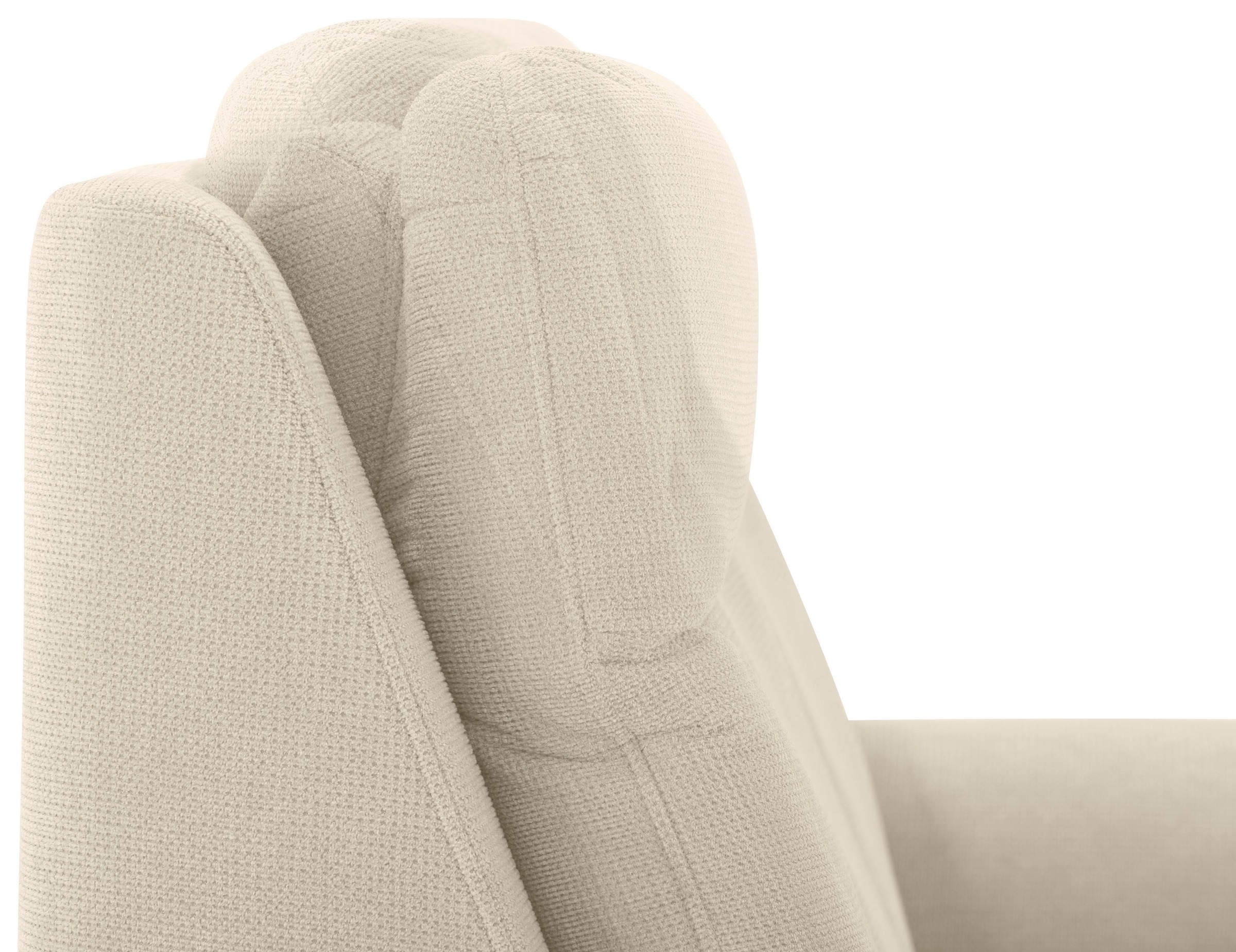 Home affaire 2-Sitzer »Boccaccio« mit Federkern, incl. Kopfteilverstellung