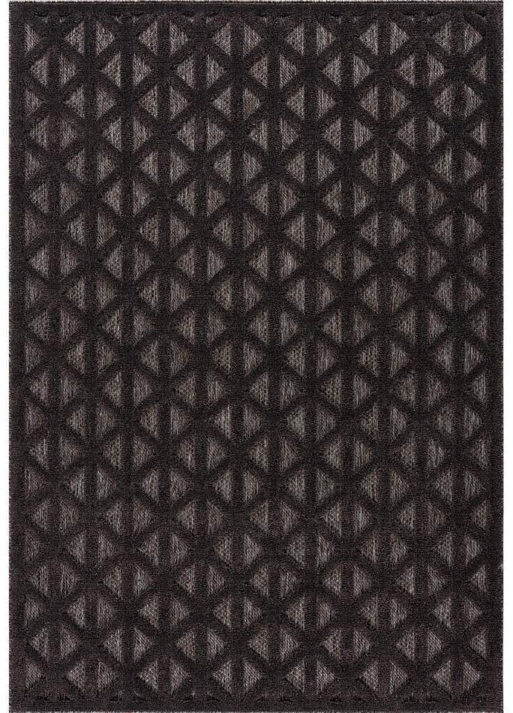 Carpet City Teppich »In-& Outdoorteppich Flur 58500, UV-beständig rechteckig, 3D-Effekt, kaufen Raute-Optik«, Balkon, für Terrasse, Küche, Wetterfest Santorini online 