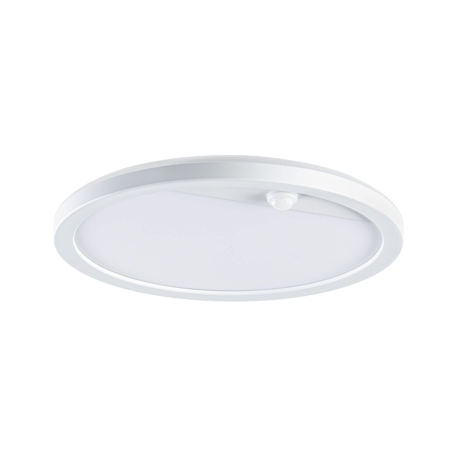 Paulmann LED Außen-Wandleuchte »Außenpanel Lamina IP44 rund 280mm 14W 1150lm 230V Kunststoff«, 1 flammig, Backlight Bewegungsmelder insektenfreundlich tunable warmwhite