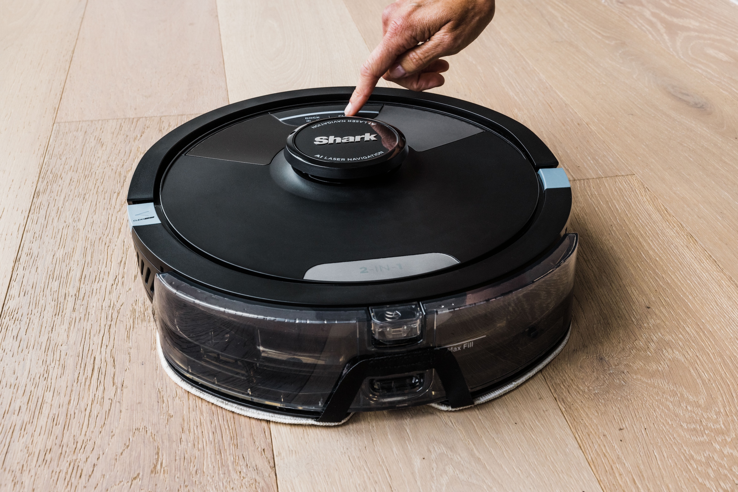 Shark Nass-Trocken-Saugroboter »RV2620WDEU«, Matrix Plus 2-in-1 Wischen & Saugen