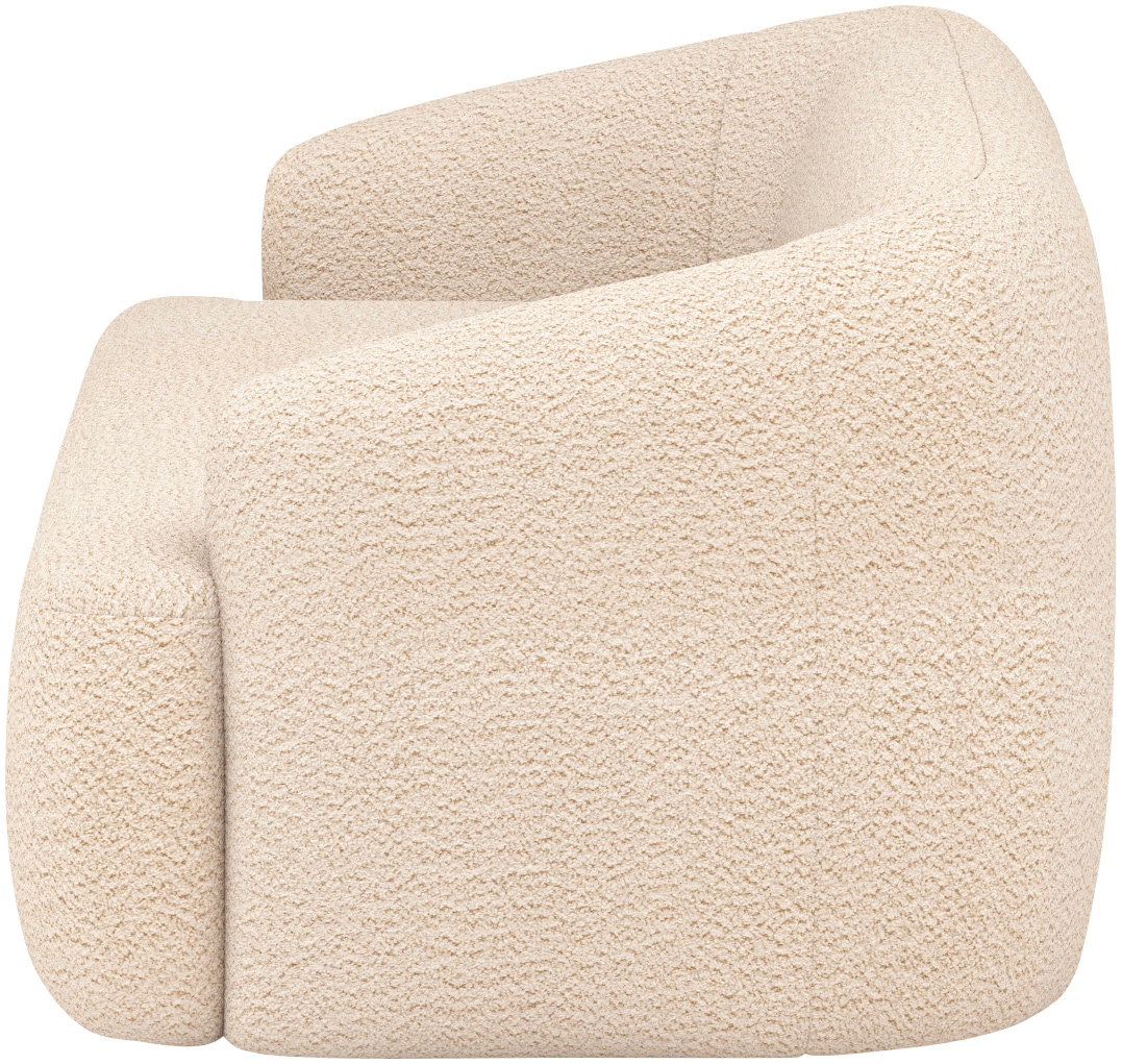 INOSIGN 2-Sitzer »Nergal, Einzelsofa oder L-Form«, Modernes Design, schlichte Optik, stilvoller Blickfang im Wohnzimmer