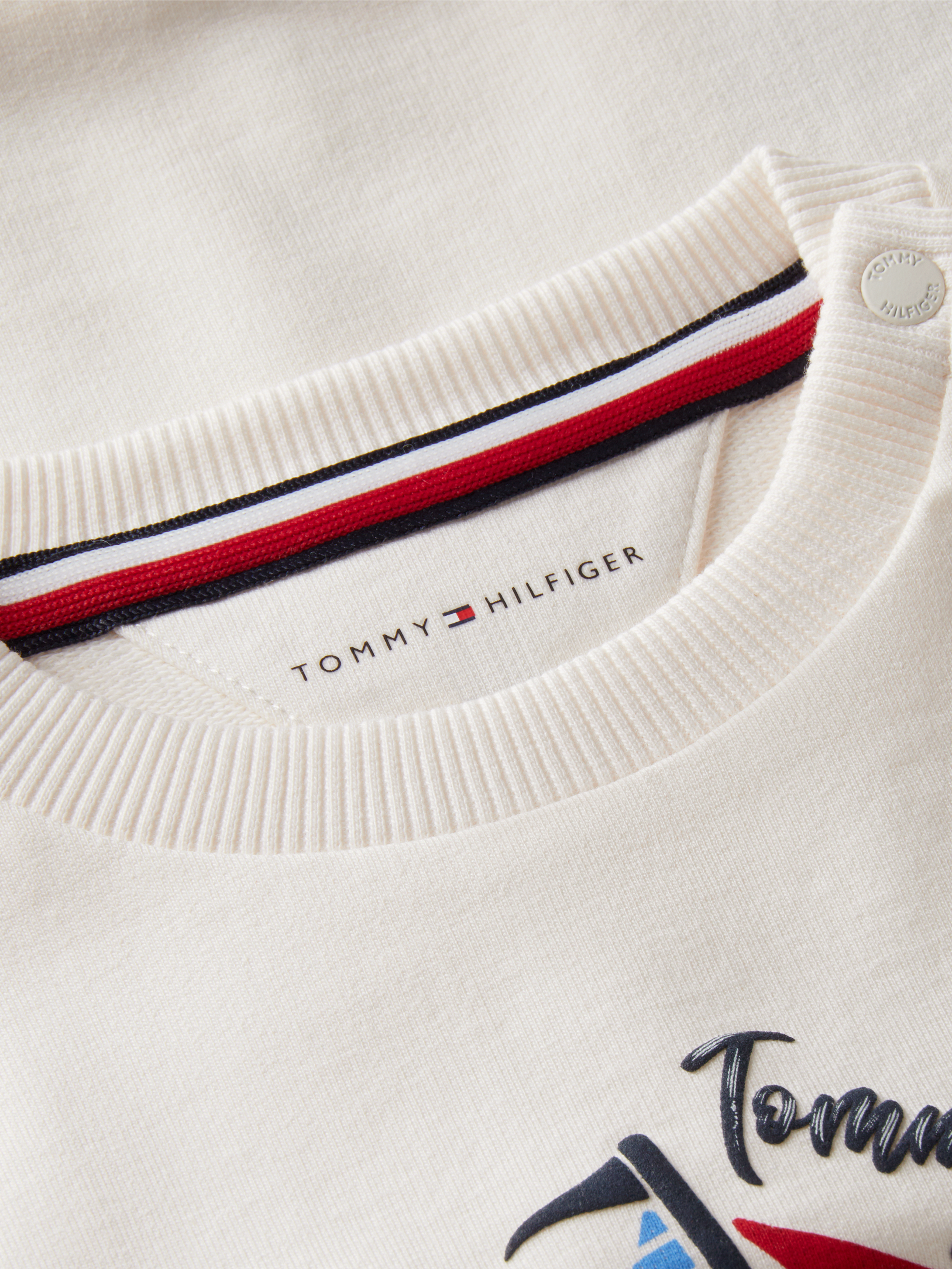 Tommy Hilfiger Neugeborenen-Geschenkset Set, 3 Shirt, Body & Jerseyhose für Babys