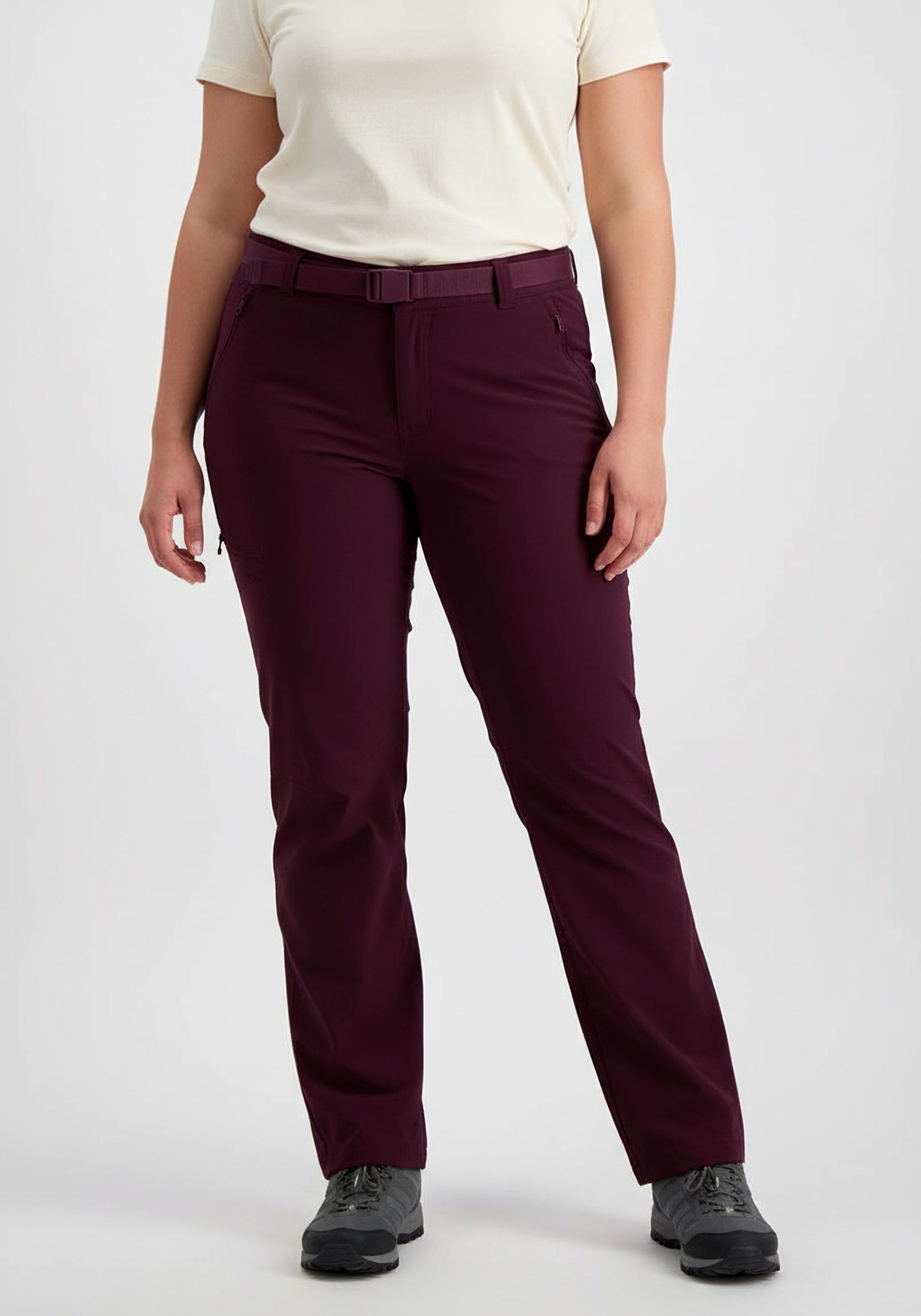 Maier Sports, Damen, Outdoorhose »DA-HOSE LINING EL. LULAKA WINTER« Auch in Kurzgrößen, schnelltrocknend, rich soil, K-Gr, 20 - K-Gr, rich soil, D 