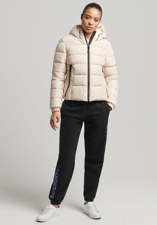 Superdry »HOODED SPIRIT SPORTS PUFFER« mit Kapuze aus wasserabweisendem Material