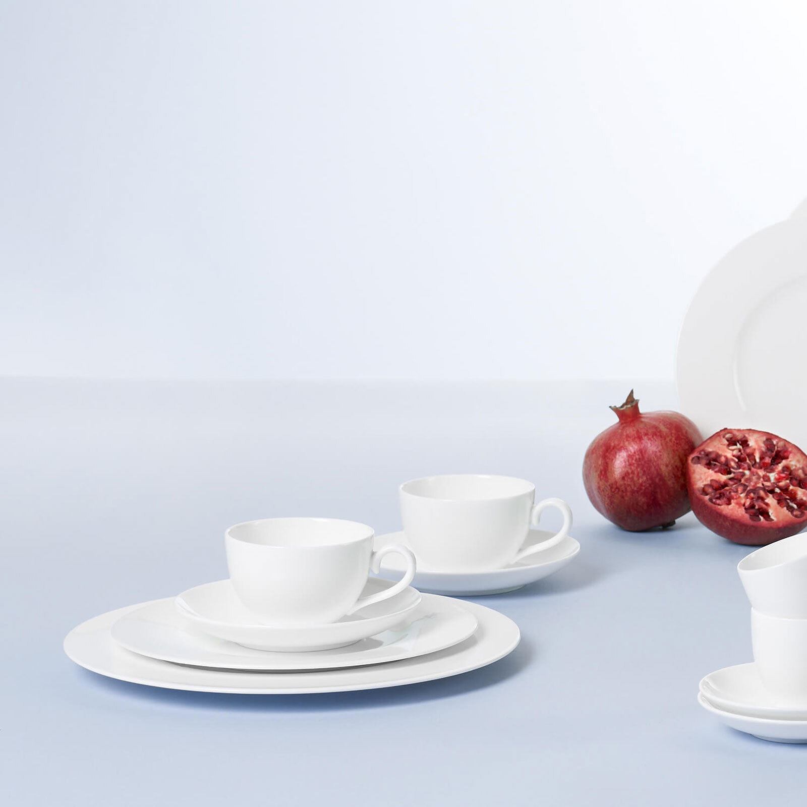 Villeroy & Boch Tasse »Kaffeetassen mit Untertassen Royal 200 ml weiß«
