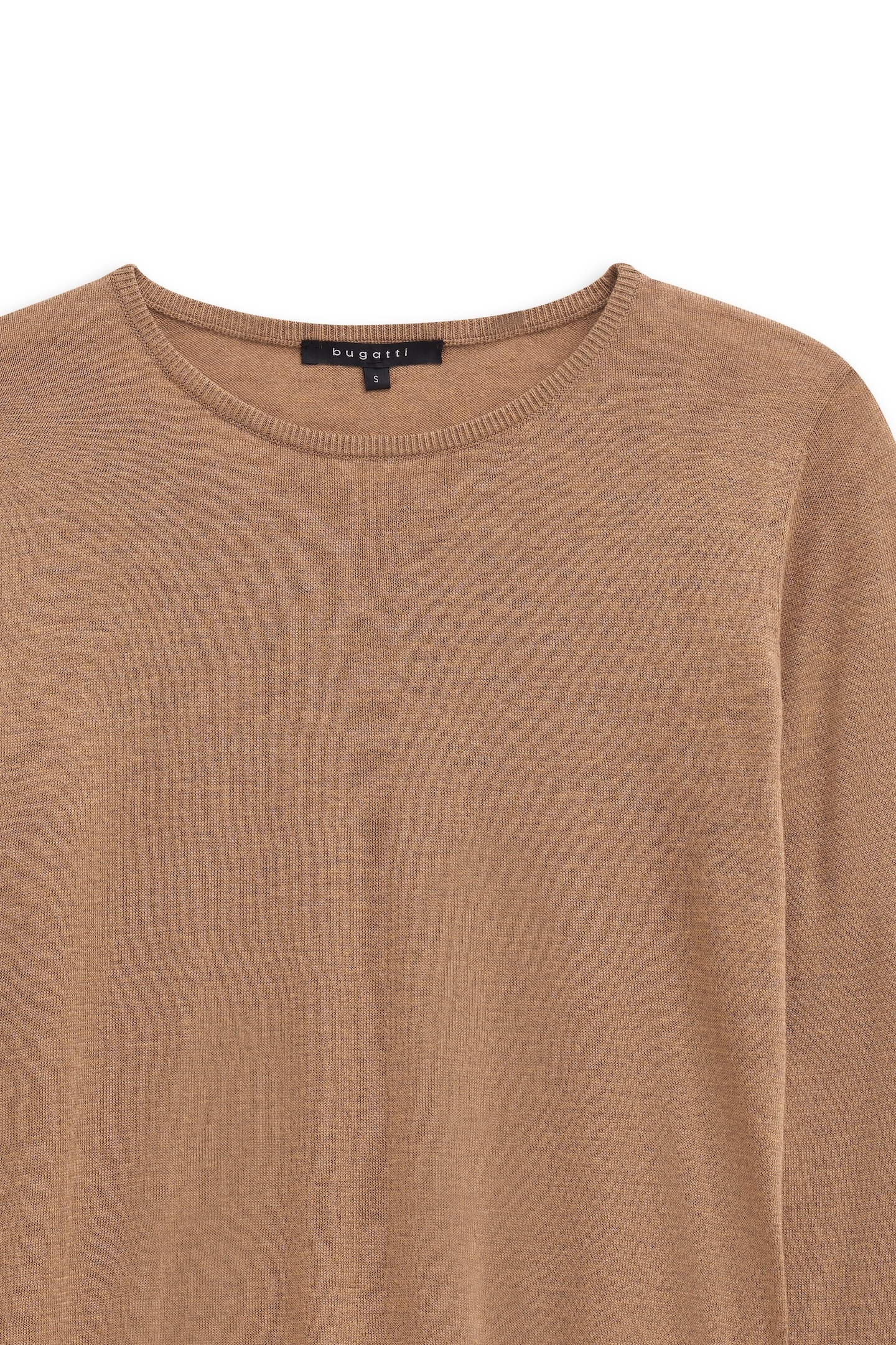 bugatti Rundhalspullover »weich & elegant« aus einem Kaschmir-Mix