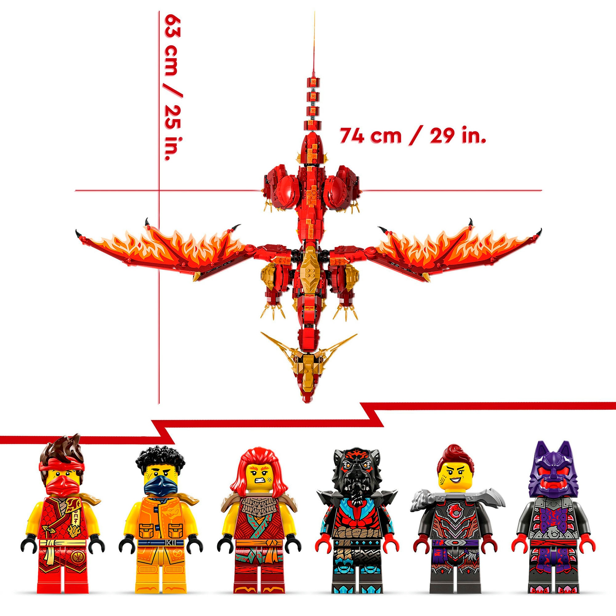 LEGO® Konstruktionsspielsteine »Quelldrache der Bewegung (71822), LEGO Ninjago«, (1716 St.), Made in Europe