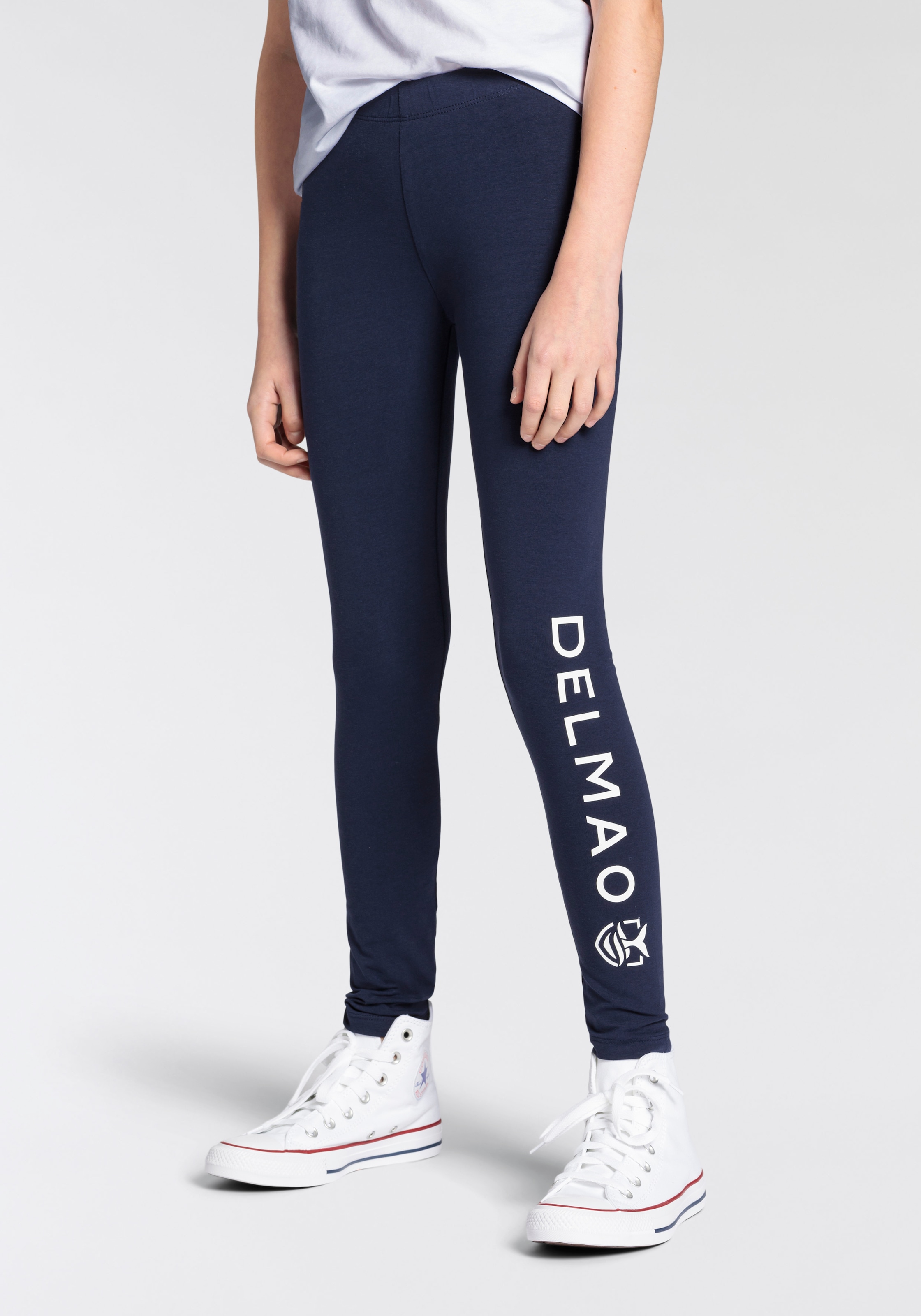 Leggings »für Mädchen«, mit seitlichem Logo-Print