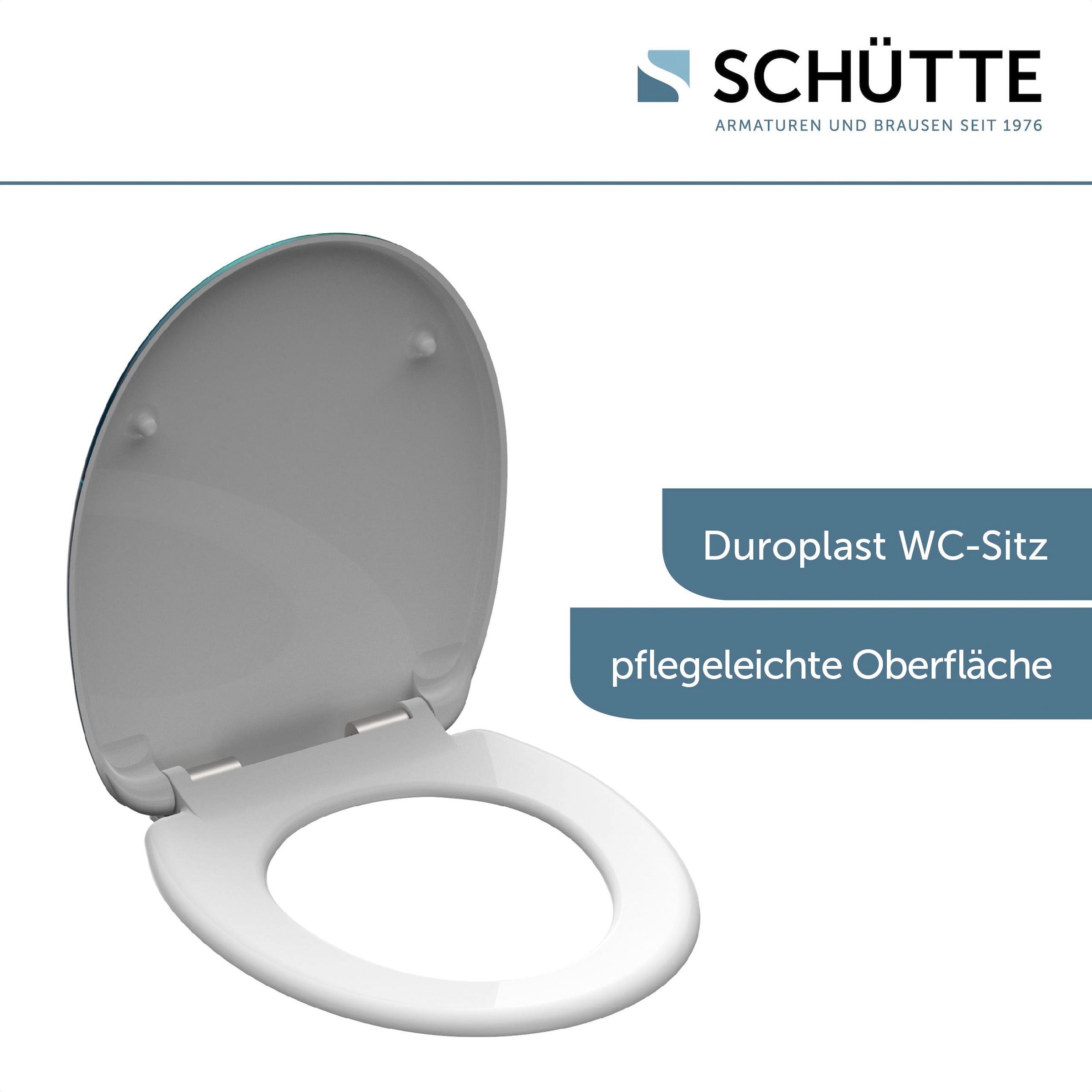 Schütte WC-Sitz »Fallen Leaf«, Duroplast, mit Absenkautomatik