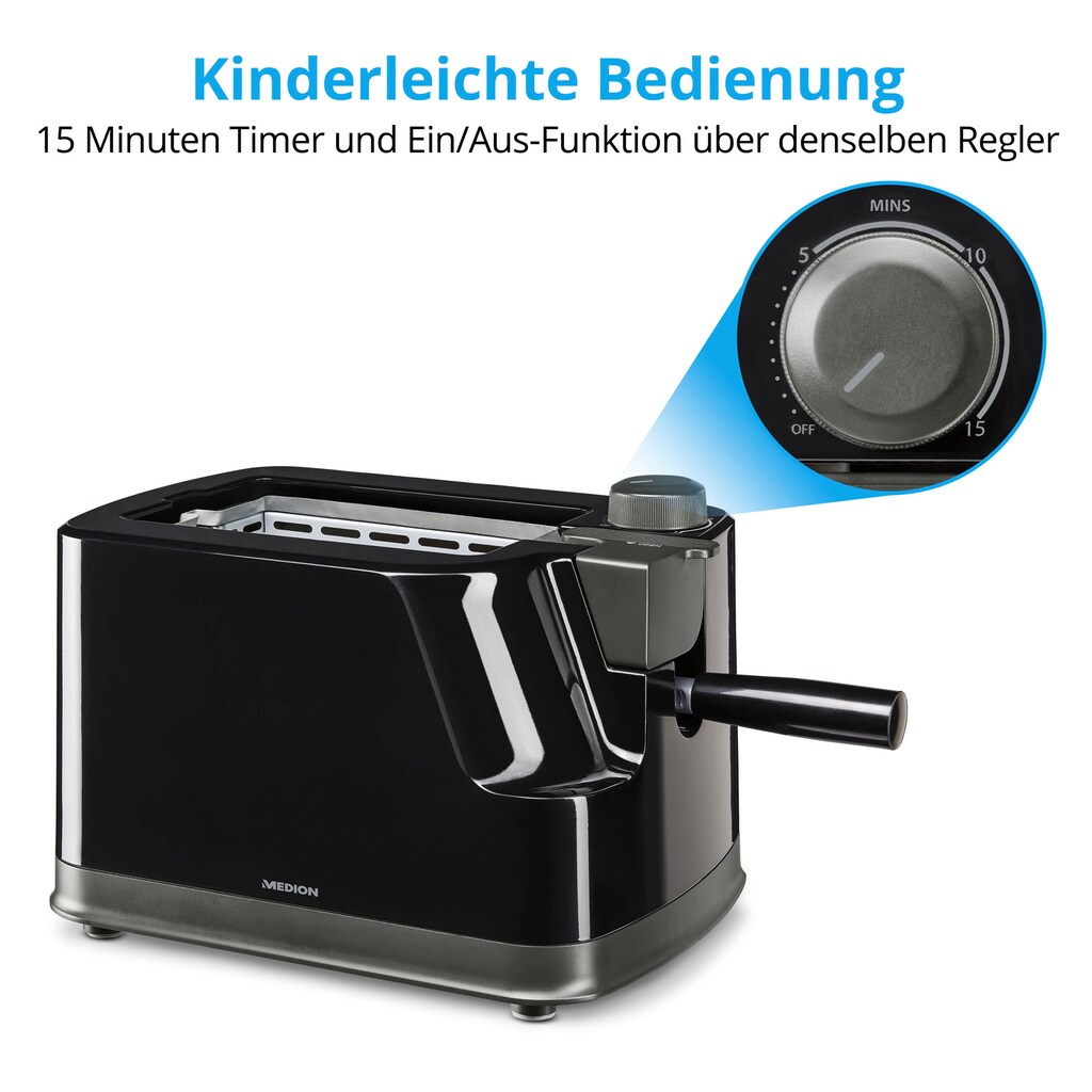 Medion® Toaster »Nussröster MD10911«, 500 W