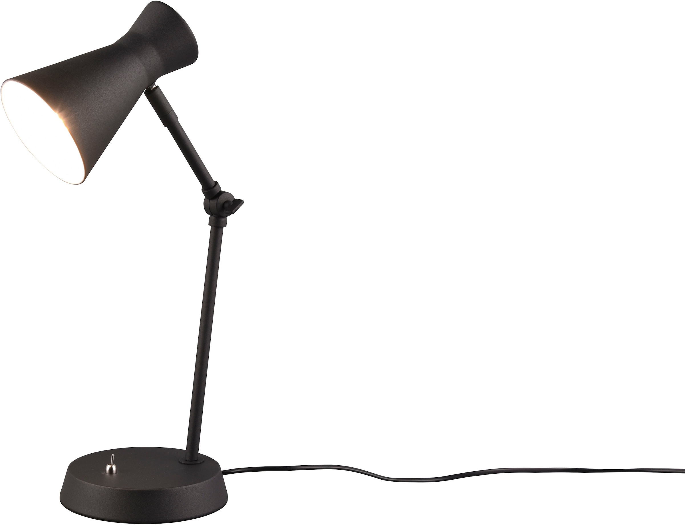TRIO Leuchten Schreibtischlampe »Enzo«, XXL mit 3 verstellbar Garantie kaufen E27 Tischlampe Leuchtmittel Jahren flammig-flammig, mit Kippschalter, online exkl (10W), 1 