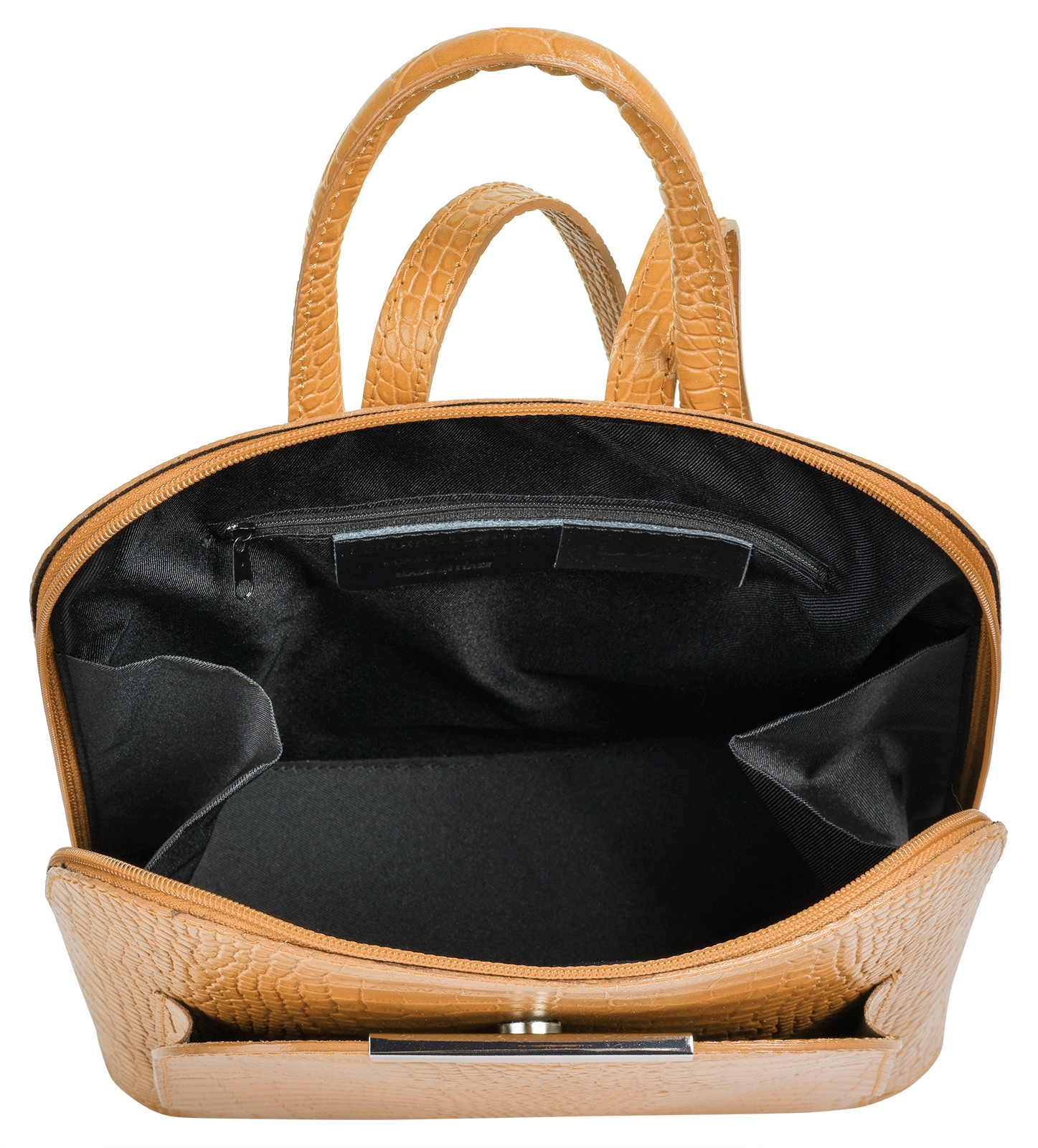 Cluty Cityrucksack, echt Leder, Made in Italy