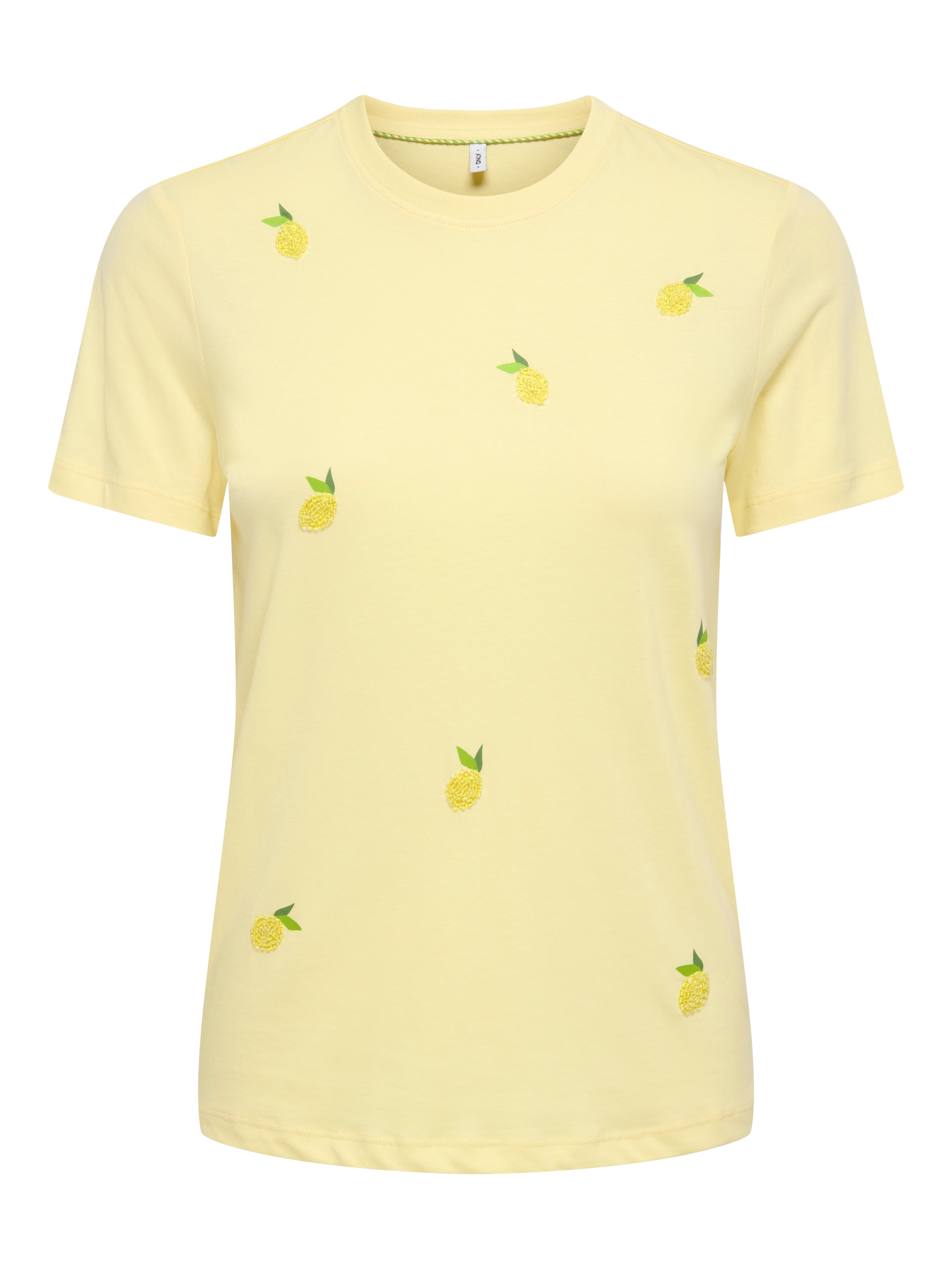 ONLY CARMAKOMA Kurzarmshirt »CARKITA LIFE S/S PEARL TOP JRS«