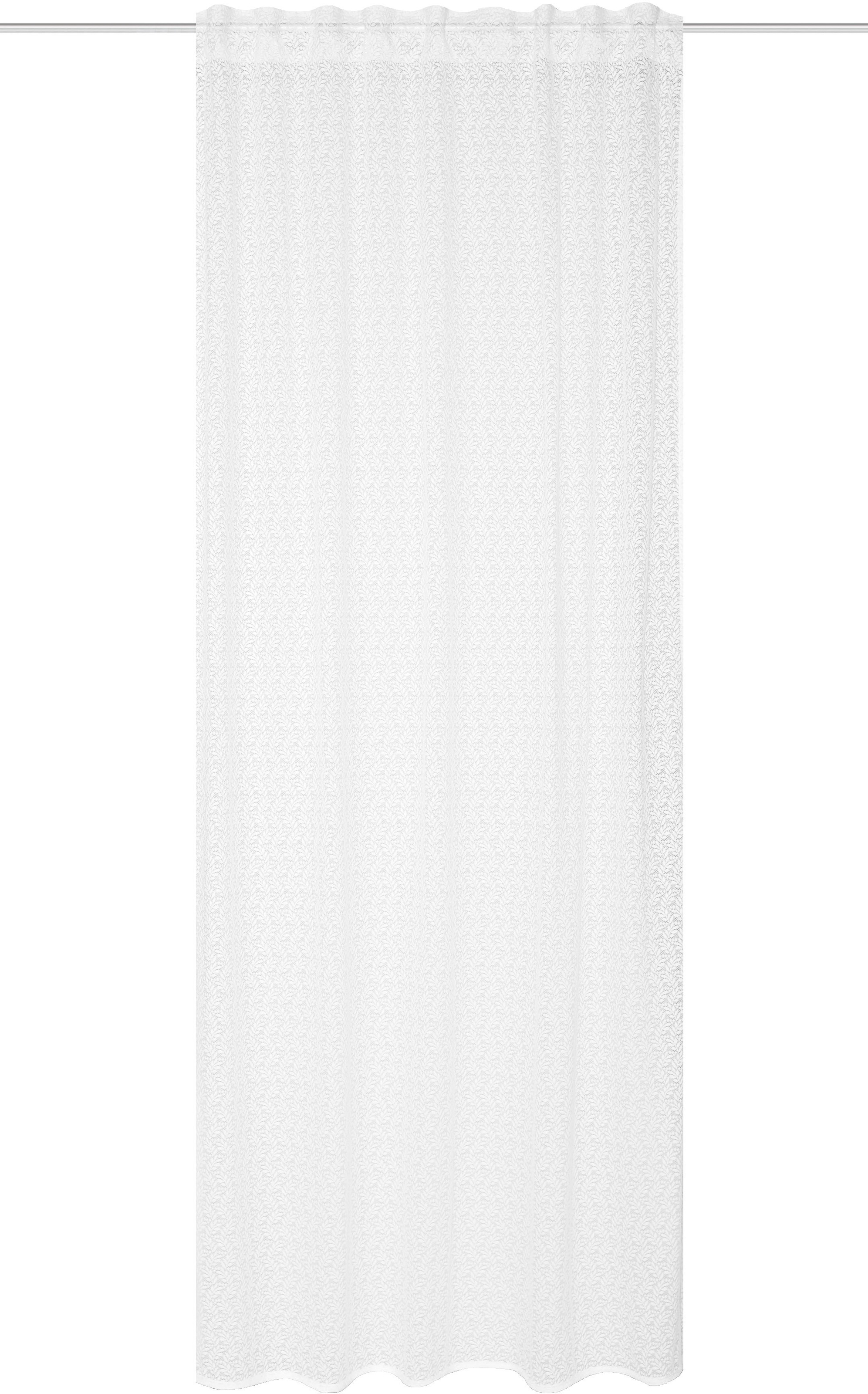 HOME WOHNIDEEN Vorhang »PANILIA«, (1 St.), Kombibandschal PANILIA mit Raschelspitze