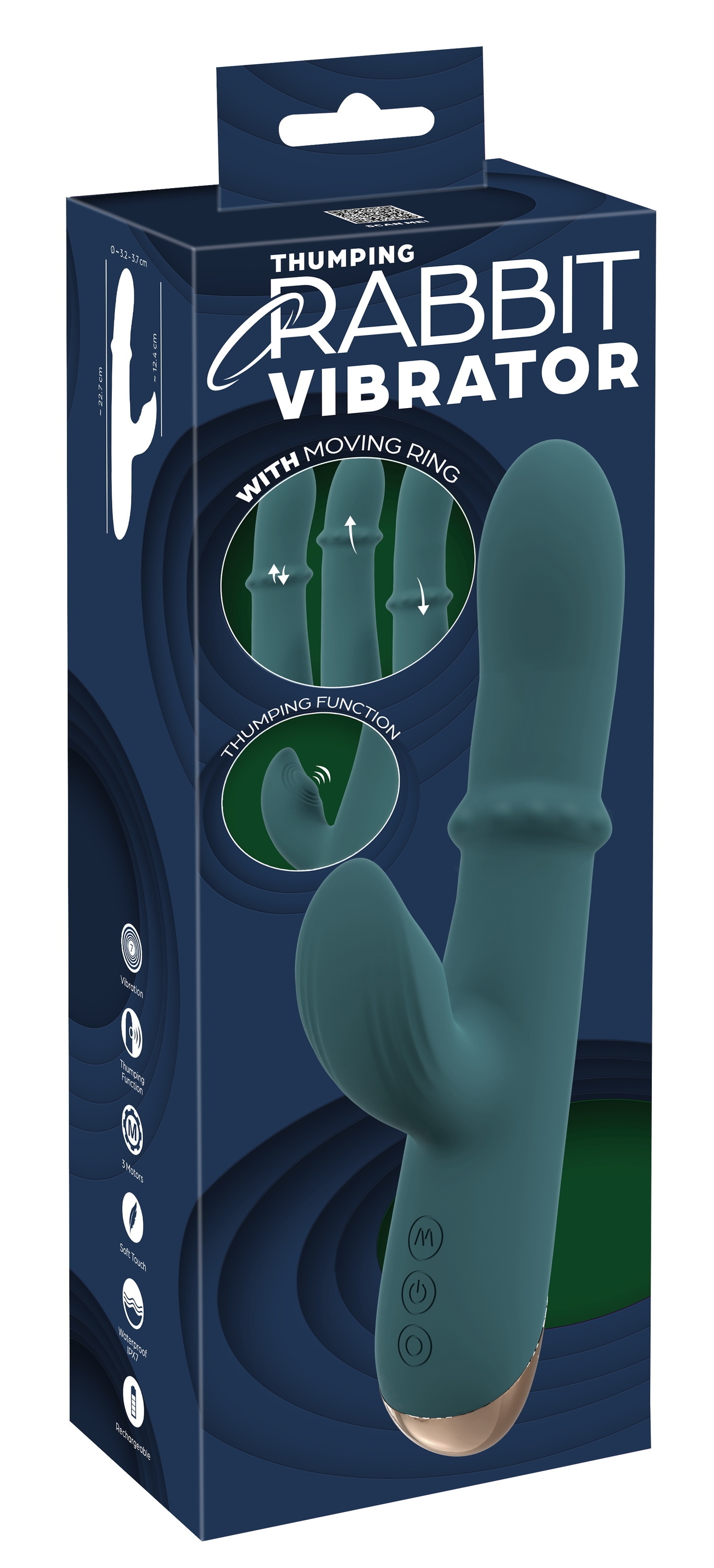 You2Toys Vibrator »Rabbitvibrator Thumping Rabbit Vibrator«