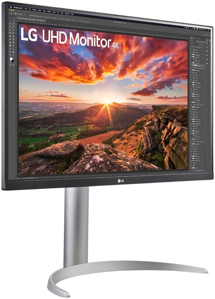 LG LED-Monitor »27UP85NP-W«, 68 cm/27 Zoll, 3840 x 2160 px, 4K Ultra HD, 5 ms Reaktionszeit, 60 Hz