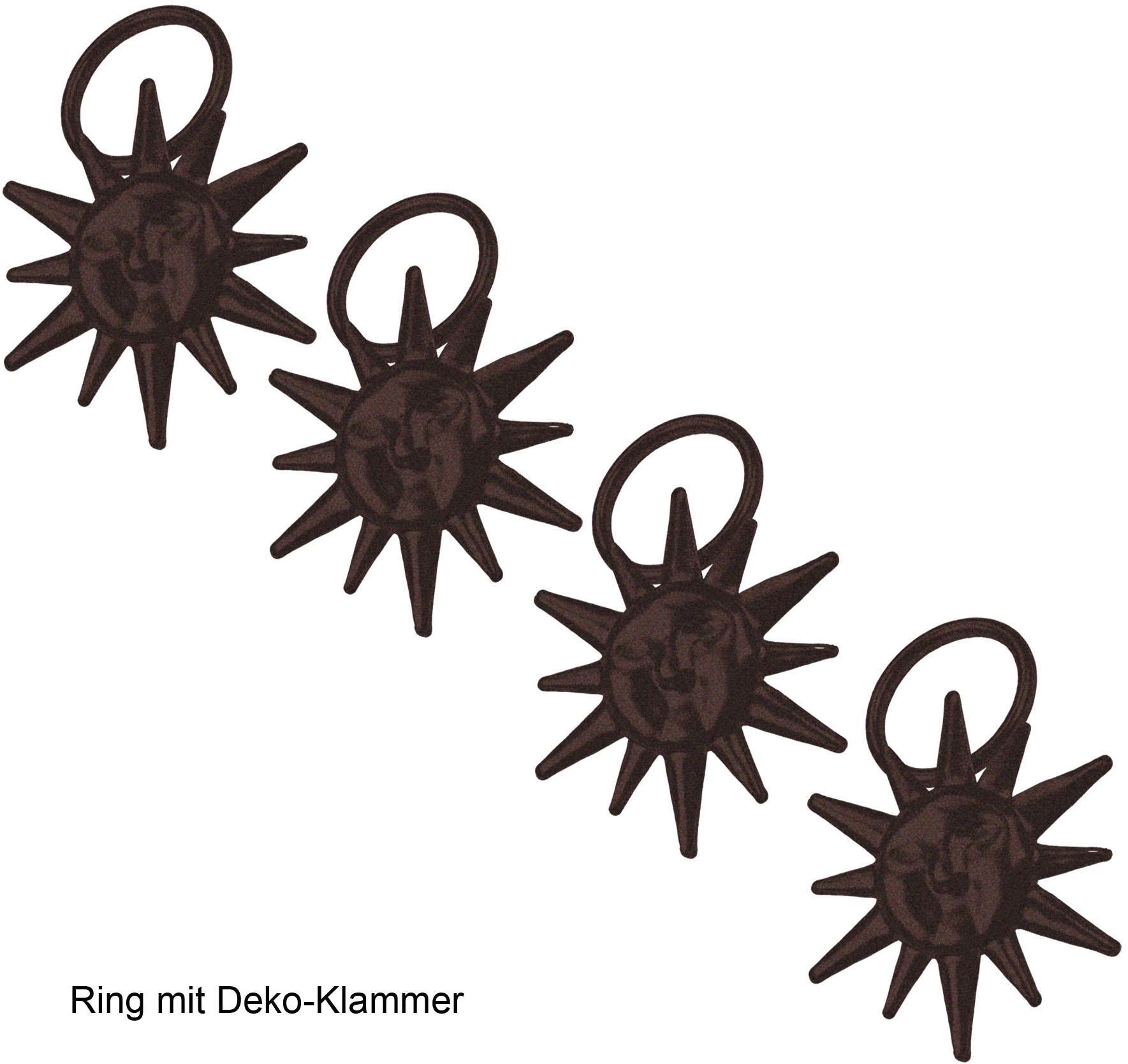 Liedeco Gardinenring »Sonne« für Gardinenstangen Ø 16 mm