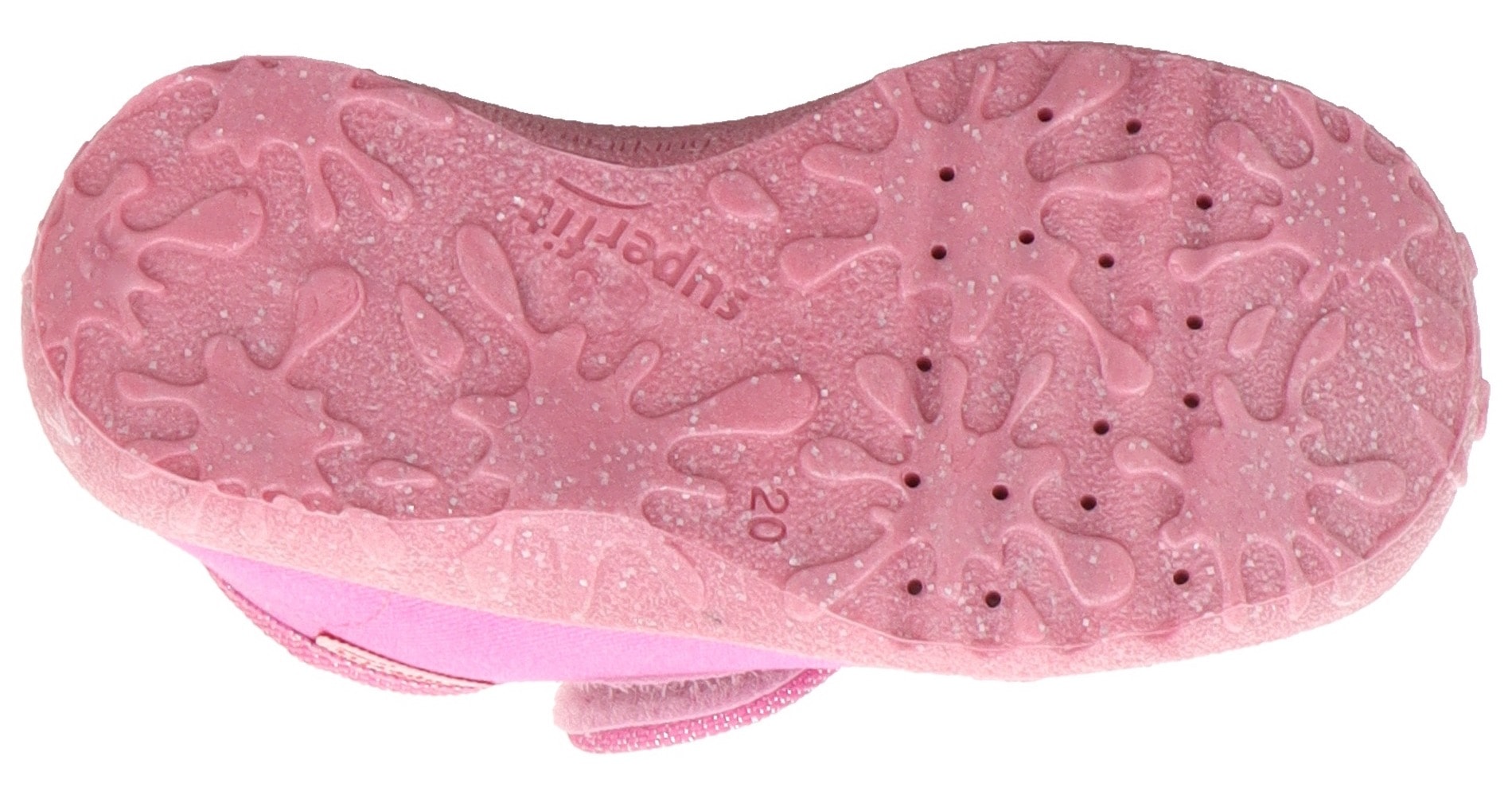 Superfit Hausschuh »SPOTTY WMS: Mittel«, Babyschuh, Klettschuh, Kindergarten Schuh mit Klettverschluss