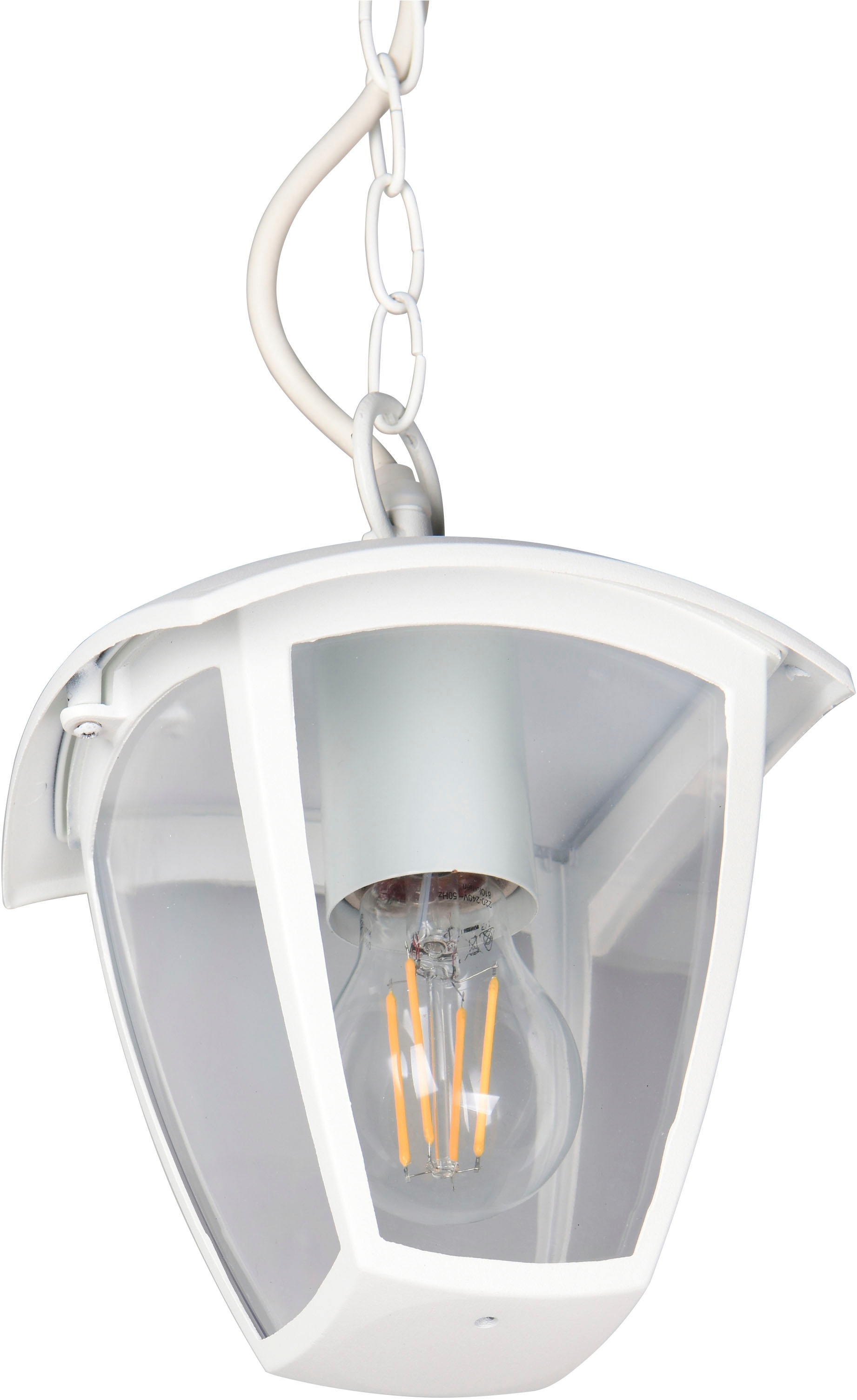 TRIO Leuchten Außen-Deckenleuchte »VENTA, Outdoor Pendelleuchte 1-flammig, exkl 1x E27 max 10W, IP44« E27 1 Stk. warmweiß - kaltweiß Terrassen Hängelampe, Pendelleuchte Garten max Höhe 82cm