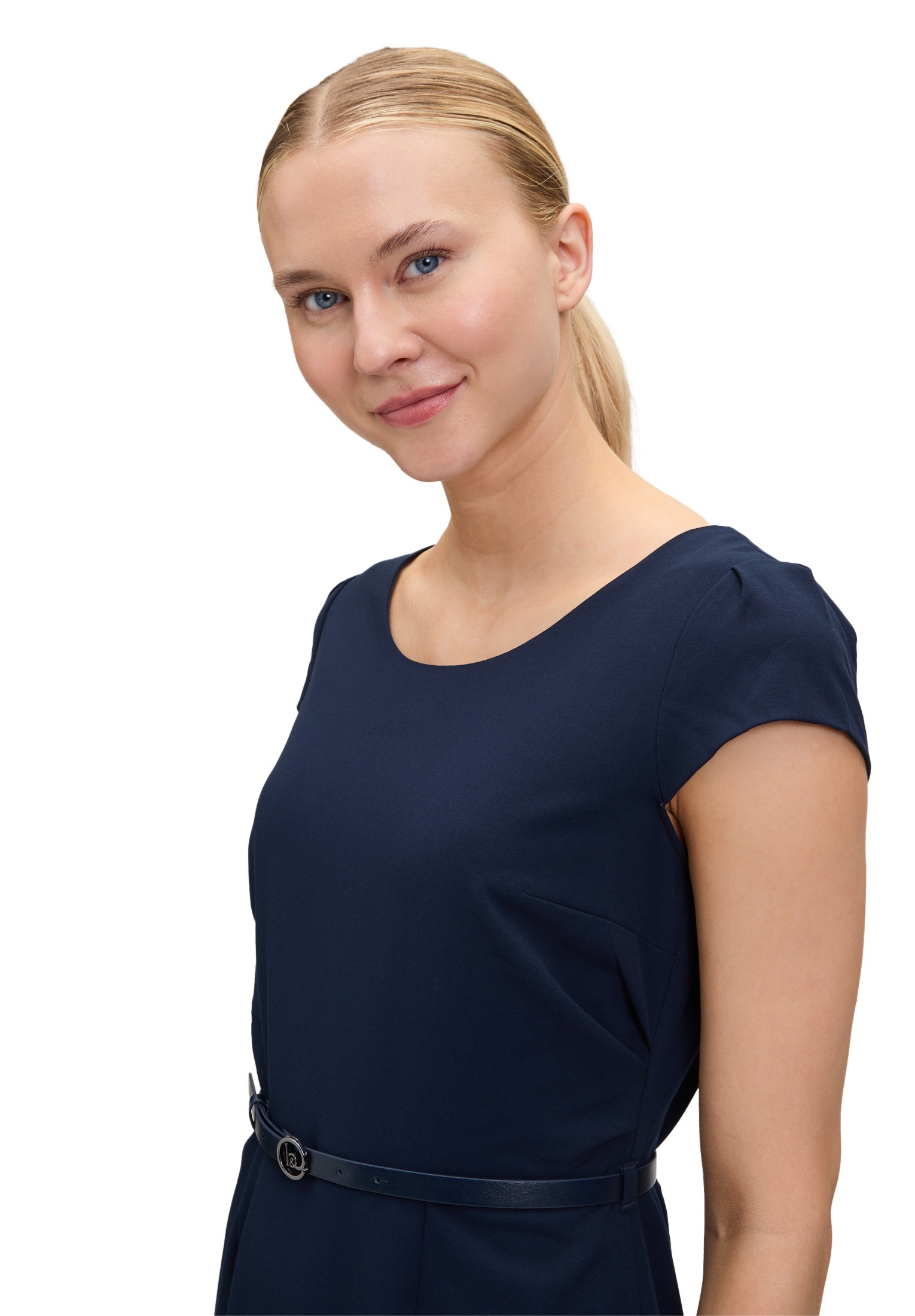 Betty&Co Etuikleid »Etuikleid mit Gürtel«
