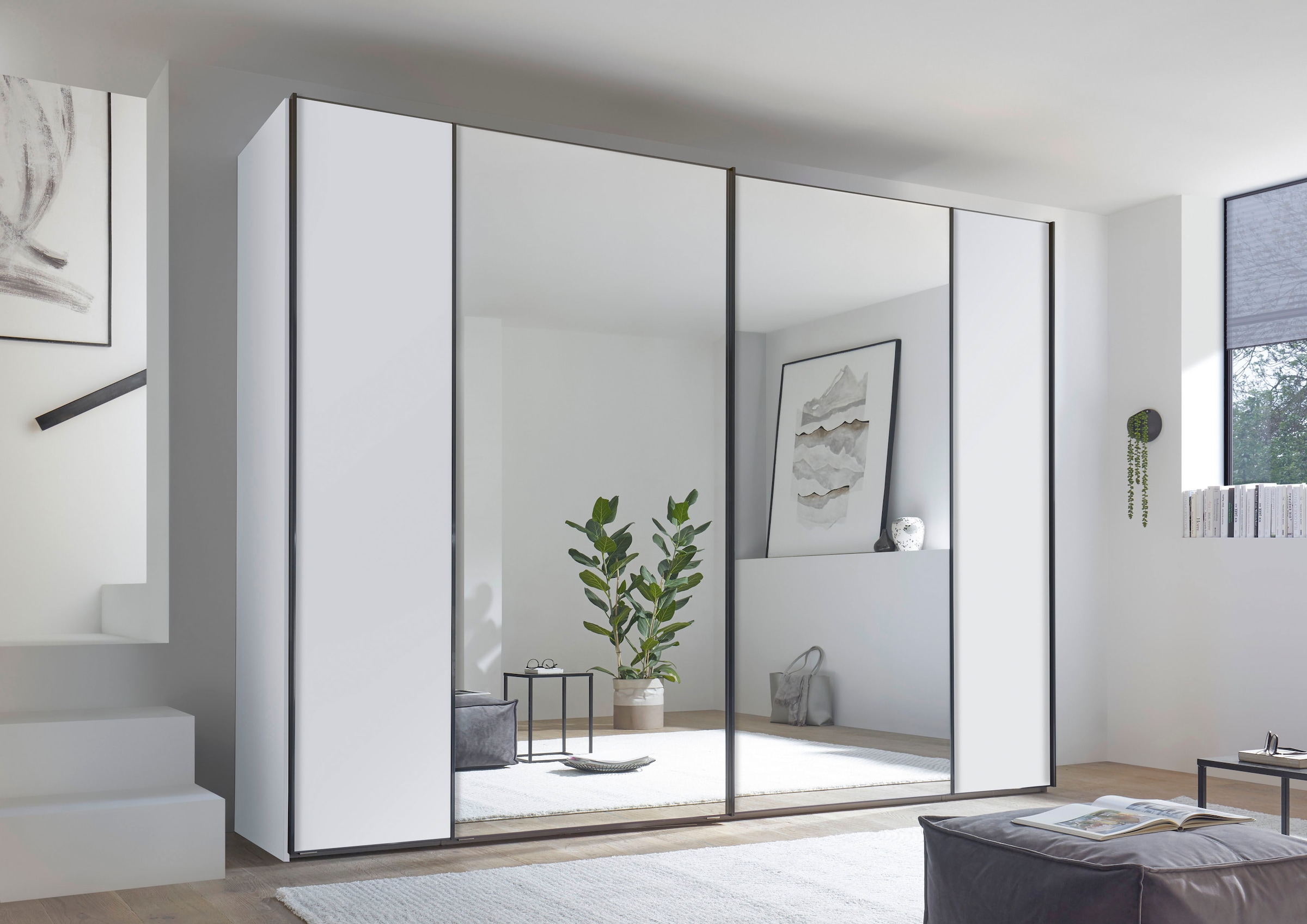 STAUD Schwebetürenschrank »Sonett 120 G, Made in Germany«, mit vier verschiedenen Ausstattungsvarianten