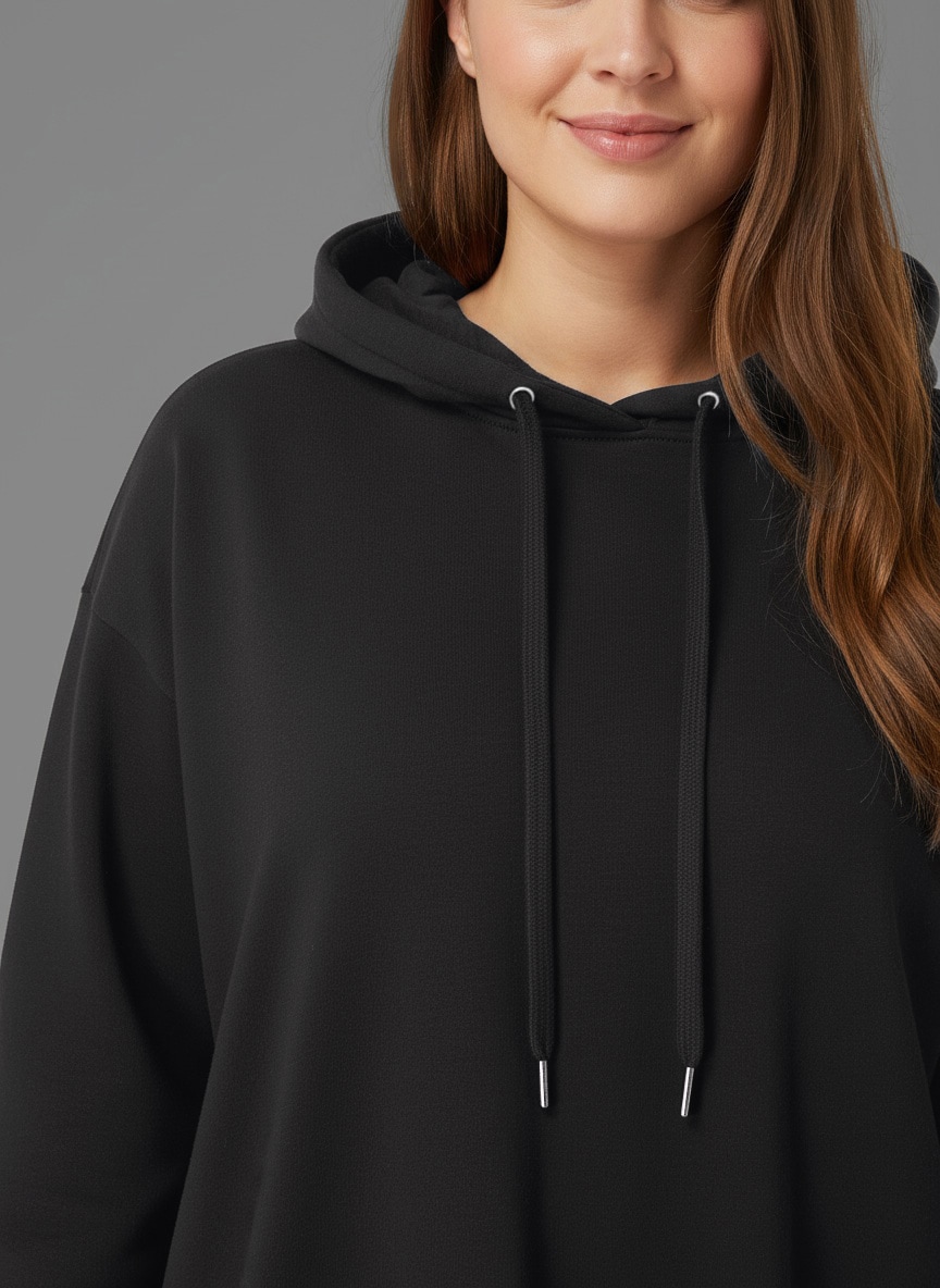 Laura Scott CURVE Kapuzensweatshirt , im Oversized Look aus weicher Baumwolle – GROSSE GRÖSSEN
