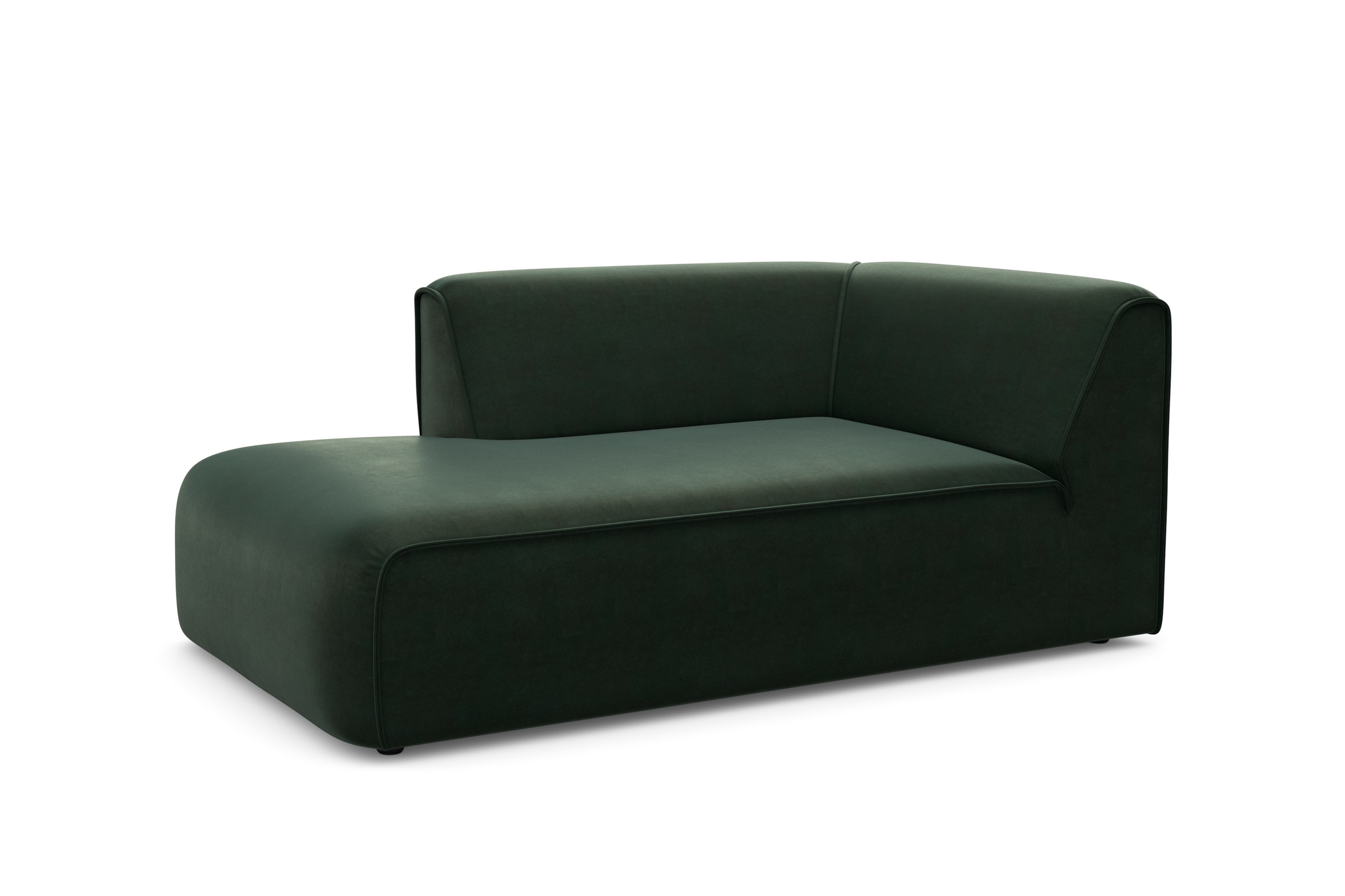 RAUM.ID Ottomane »Merid Chaiselongue, Maße B/T/H: 100/162/70 cm«, als Modul oder separat verwendbar, für individuelle Zusammenstellung