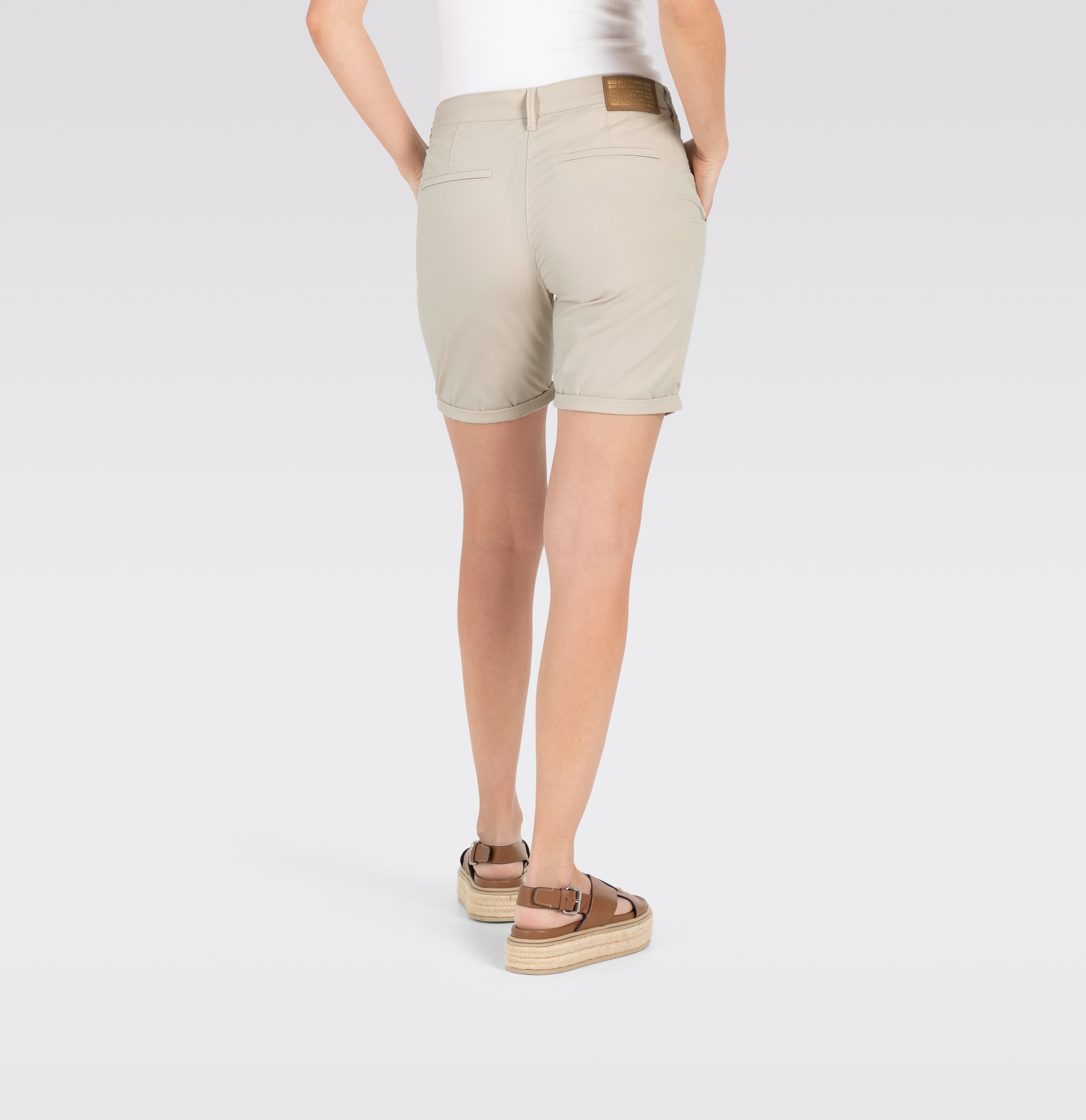 MAC Chinoshorts »Chino-Shorts«  Sommerhose Krempelbare  Shorts