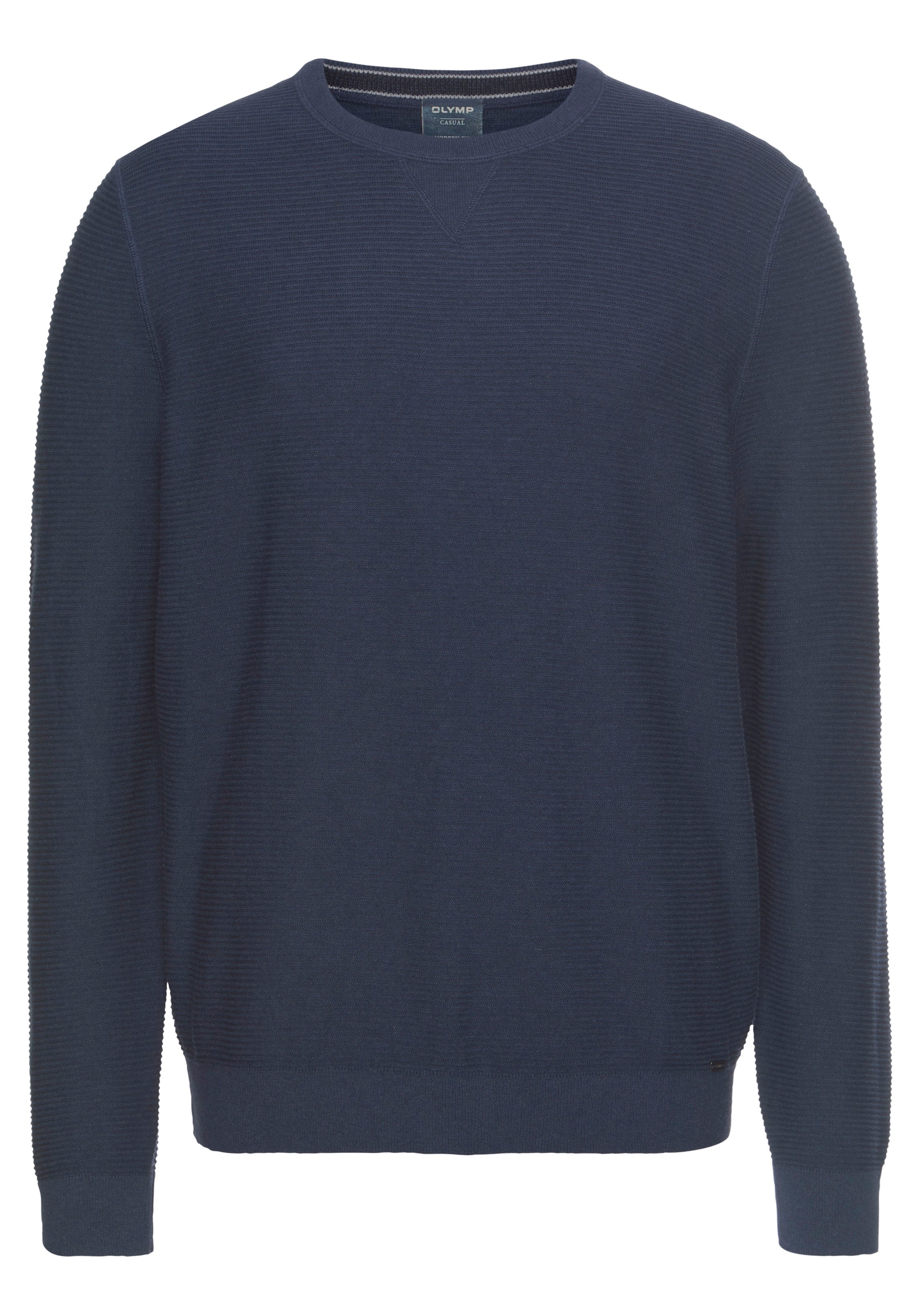 OLYMP Rundhalspullover »OLYMP Strick Casual«