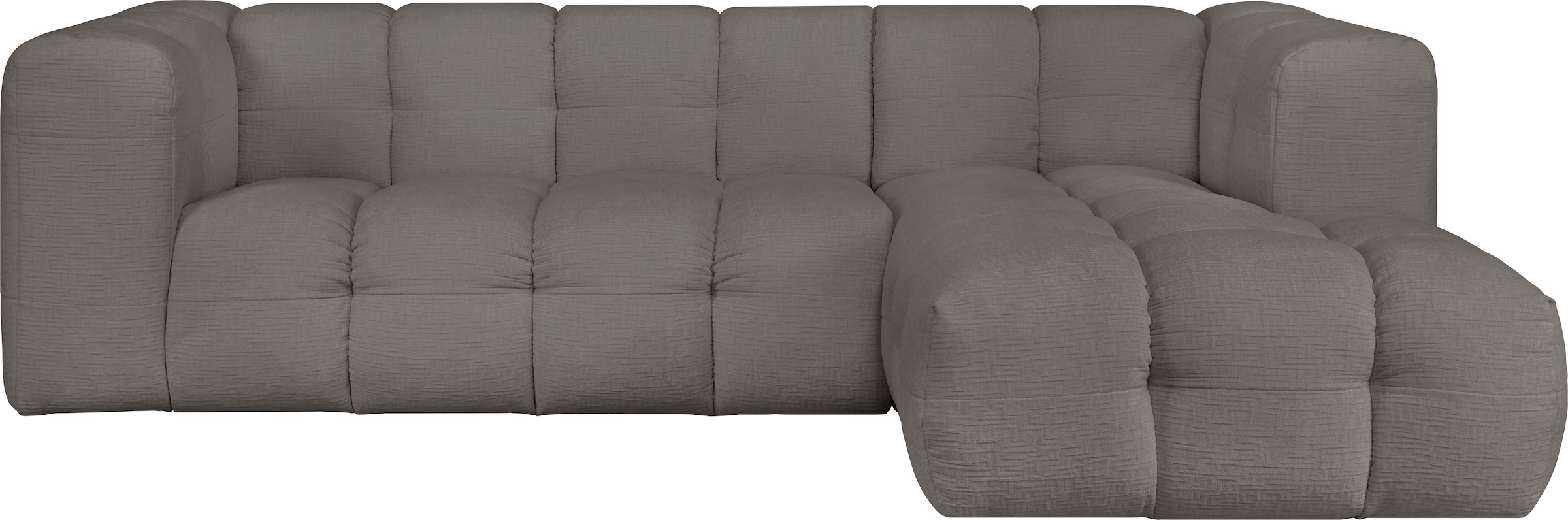LeGer Home by Lena Gercke Ecksofa »TALISHA L-Form Designersofa, moderne Steppung, B/T/H: 276/178/75 cm«, moderne Steppung, hoher Sitzkomfort