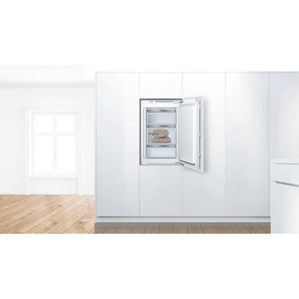 BOSCH Einbaugefrierschrank »GIV21AFE0«, 6, 87,4 cm hoch, 55,8 cm breit