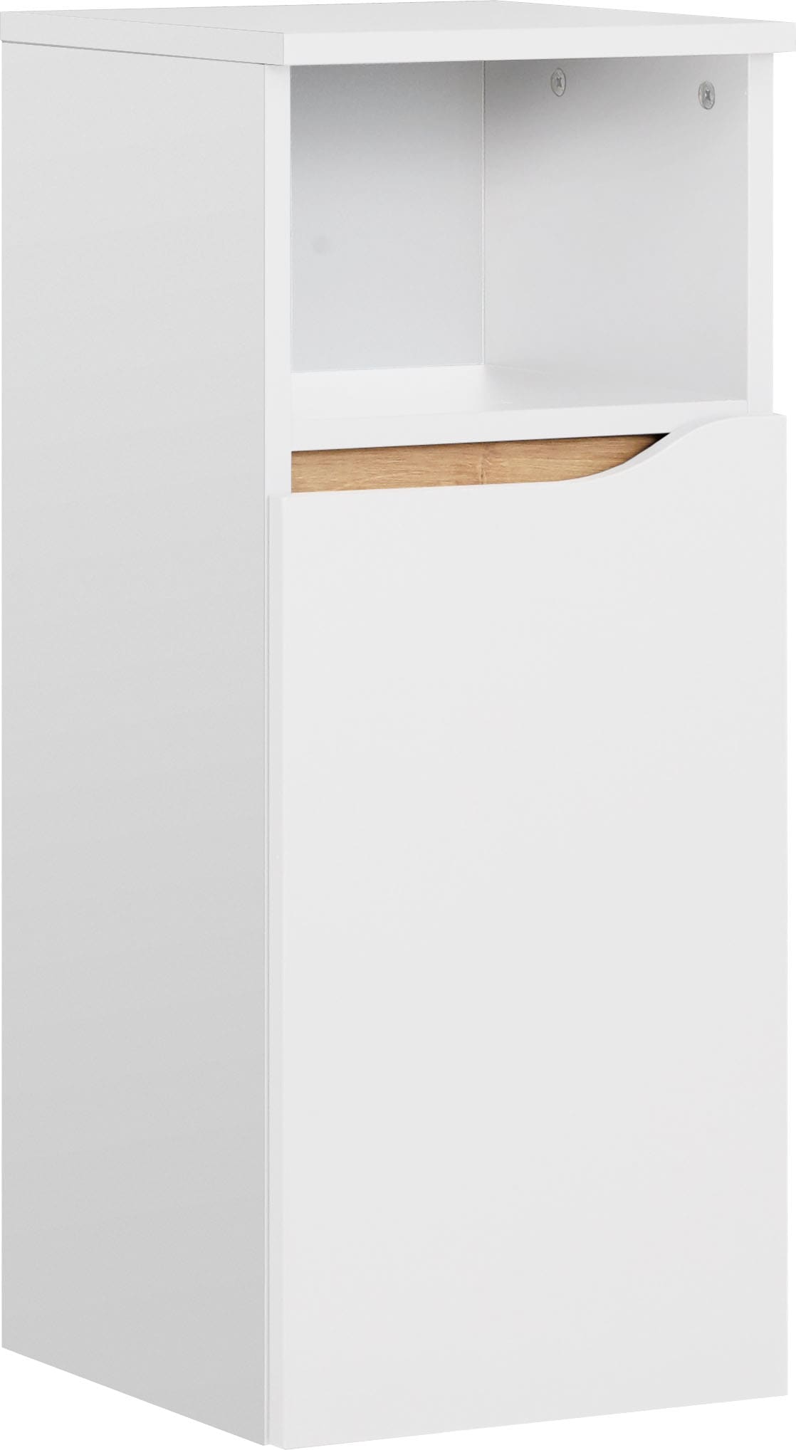 Saphir Badmöbel-Set »Quickset 5-teilig, Waschbeckenunterschrank mit LED-Spiegelschrank«, (5 St.), Unterschrank, Hängeschrank, Midischrank, inkl. Türdämpfer, 9 Türen