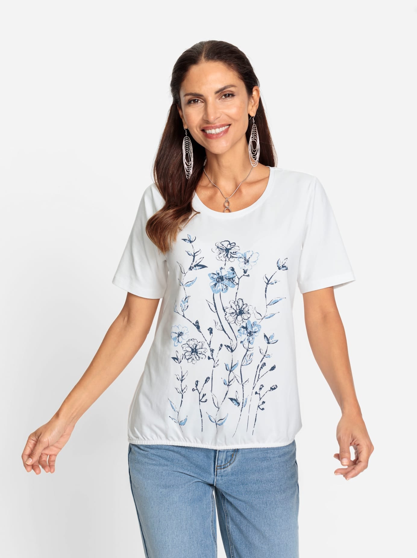 Inspirationen Rundhalsshirt »Shirt«, (1 tlg.)