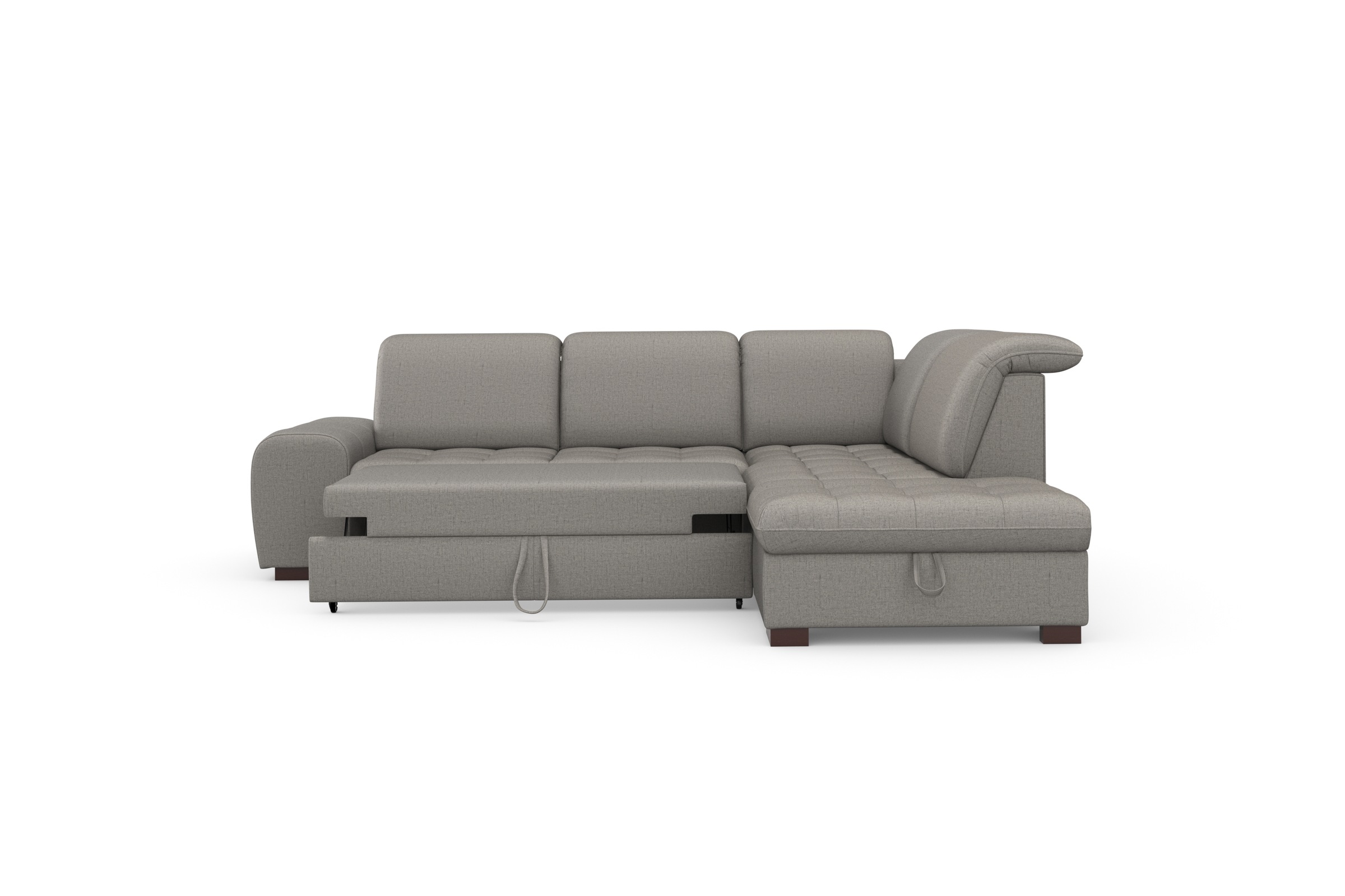 sit&more Ecksofa »Luxor L-Form«, wahlweise mit Bettfunktion, Stauraum und Kopfteilverstellung