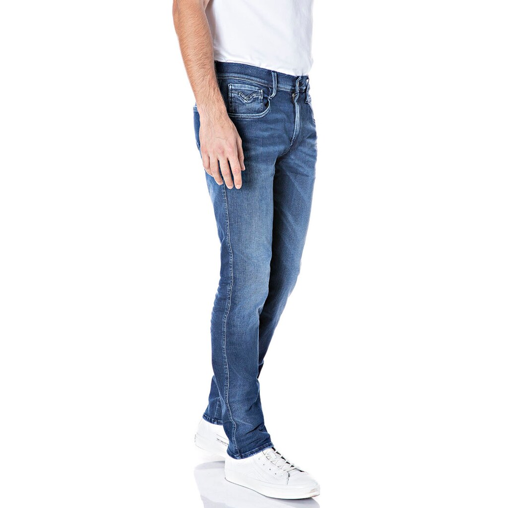 Replay Slim-fit-Jeans »ANBASS HYPERFLEX BIO«