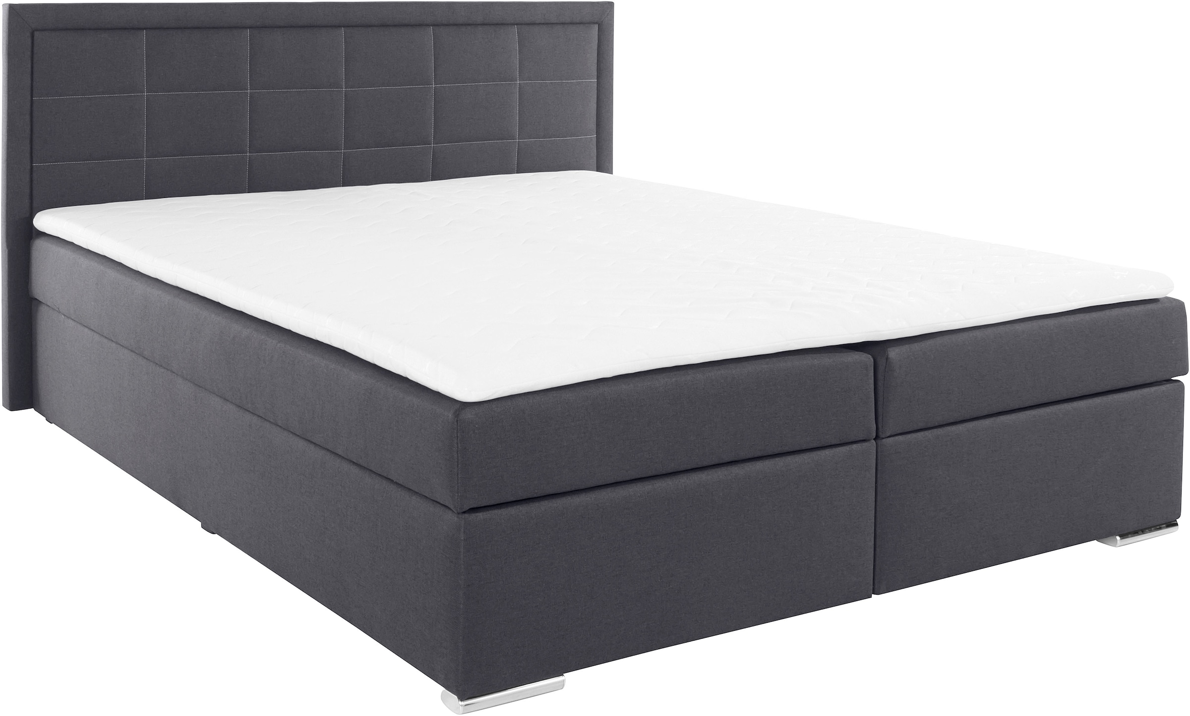 Boxbett Athena, wahlweise mit Bettkasten inkl. Topper bei Ausführung mit Matzratze, in Härtgraden H2, H3, H4