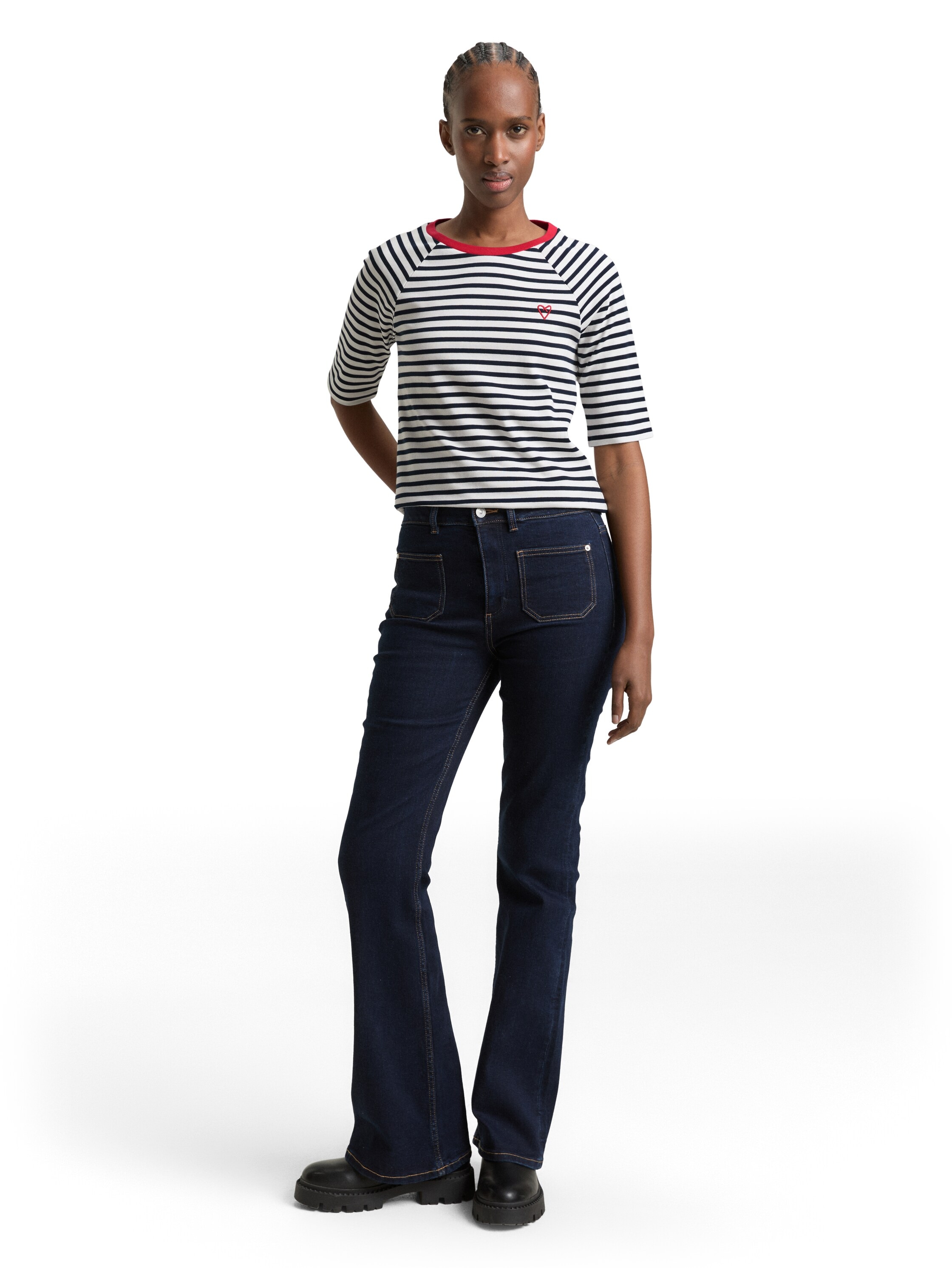 TOM TAILOR Denim T-Shirt mit Print