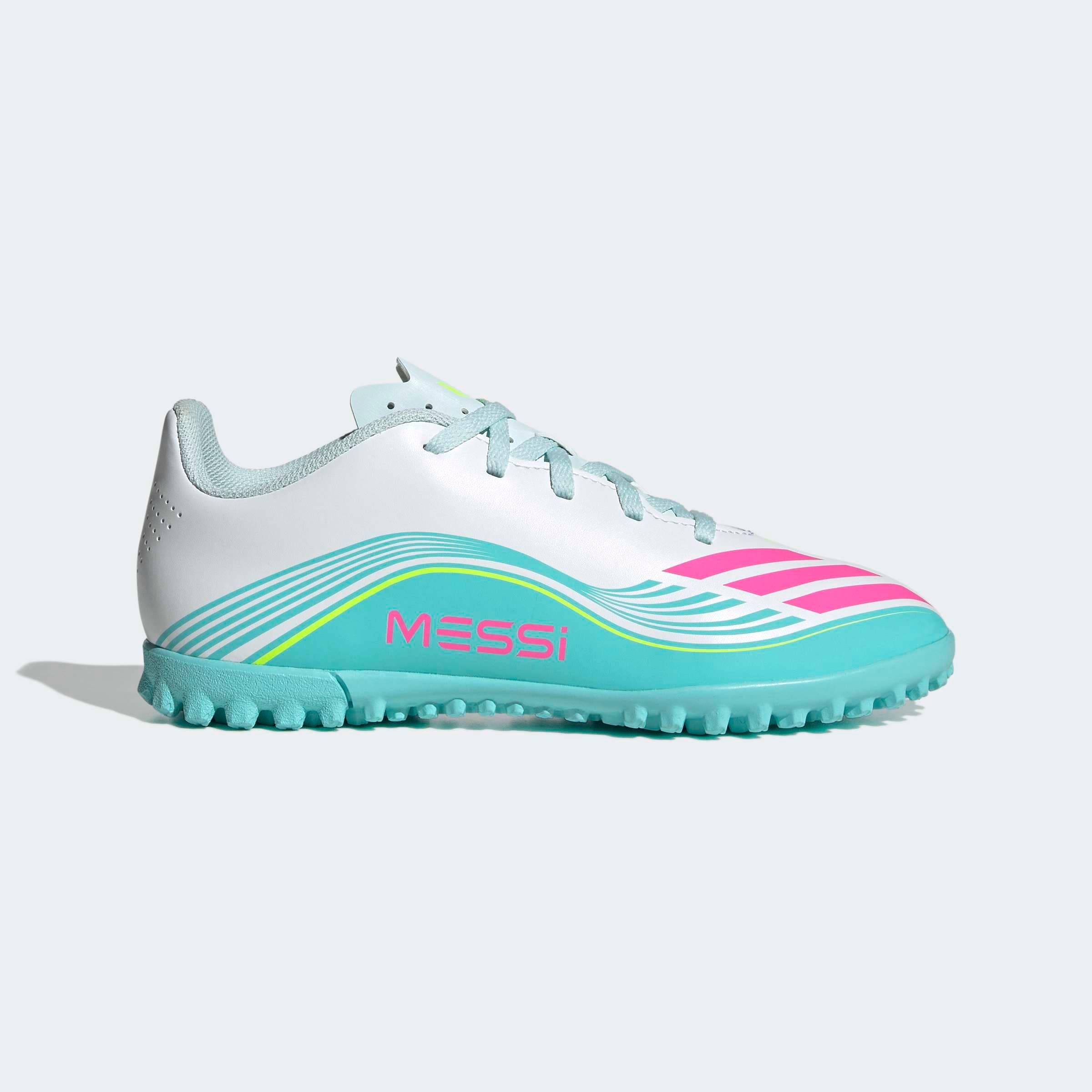 adidas Performance Fußballschuh »F50 MESSI CLUB TURF KIDS«  für Kunstrasen, Hart- und Aschenplätze, für Kinder & Jugendliche