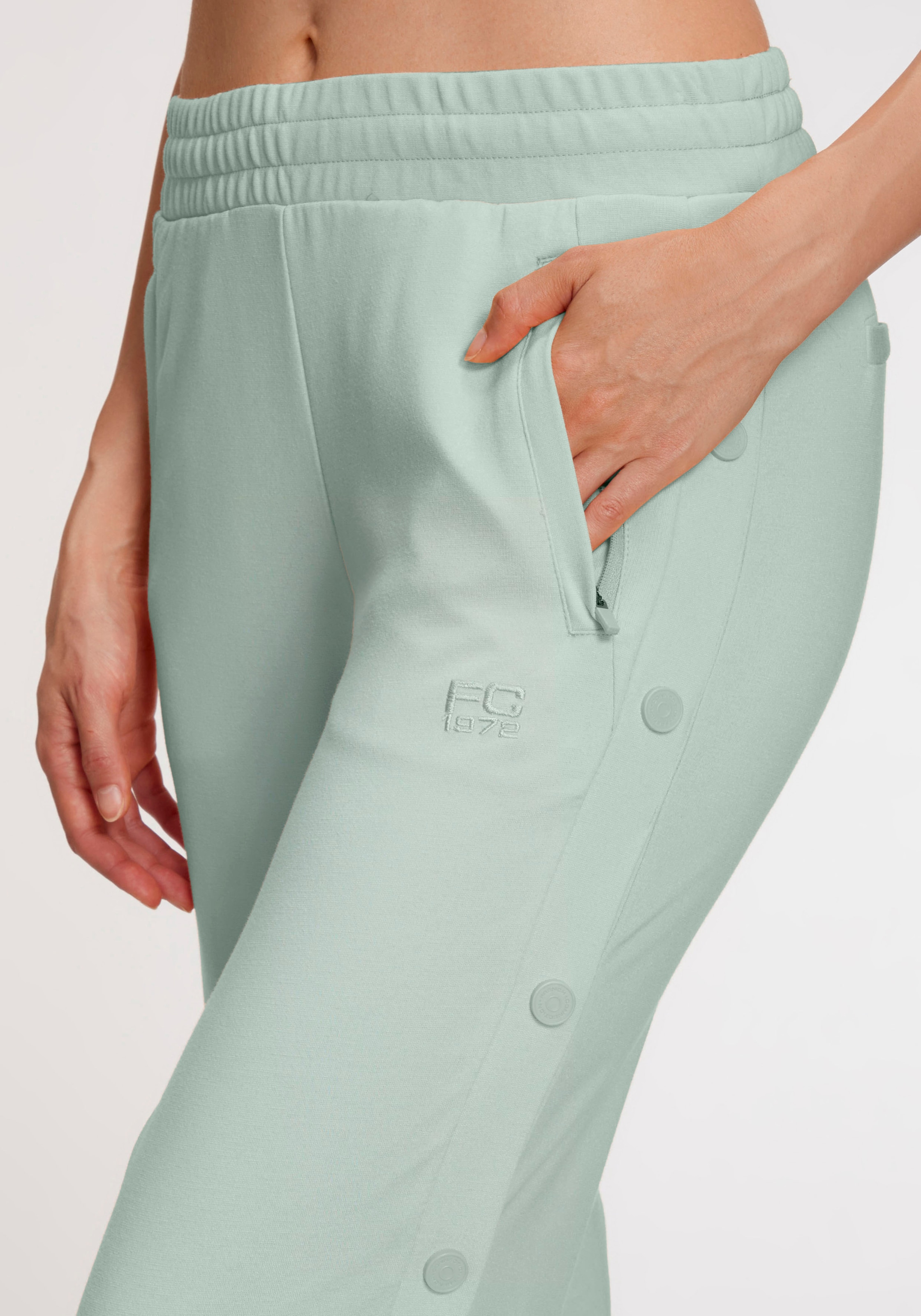 French Connection Loungepants, mit Druckknöpfen seitlich am Bein