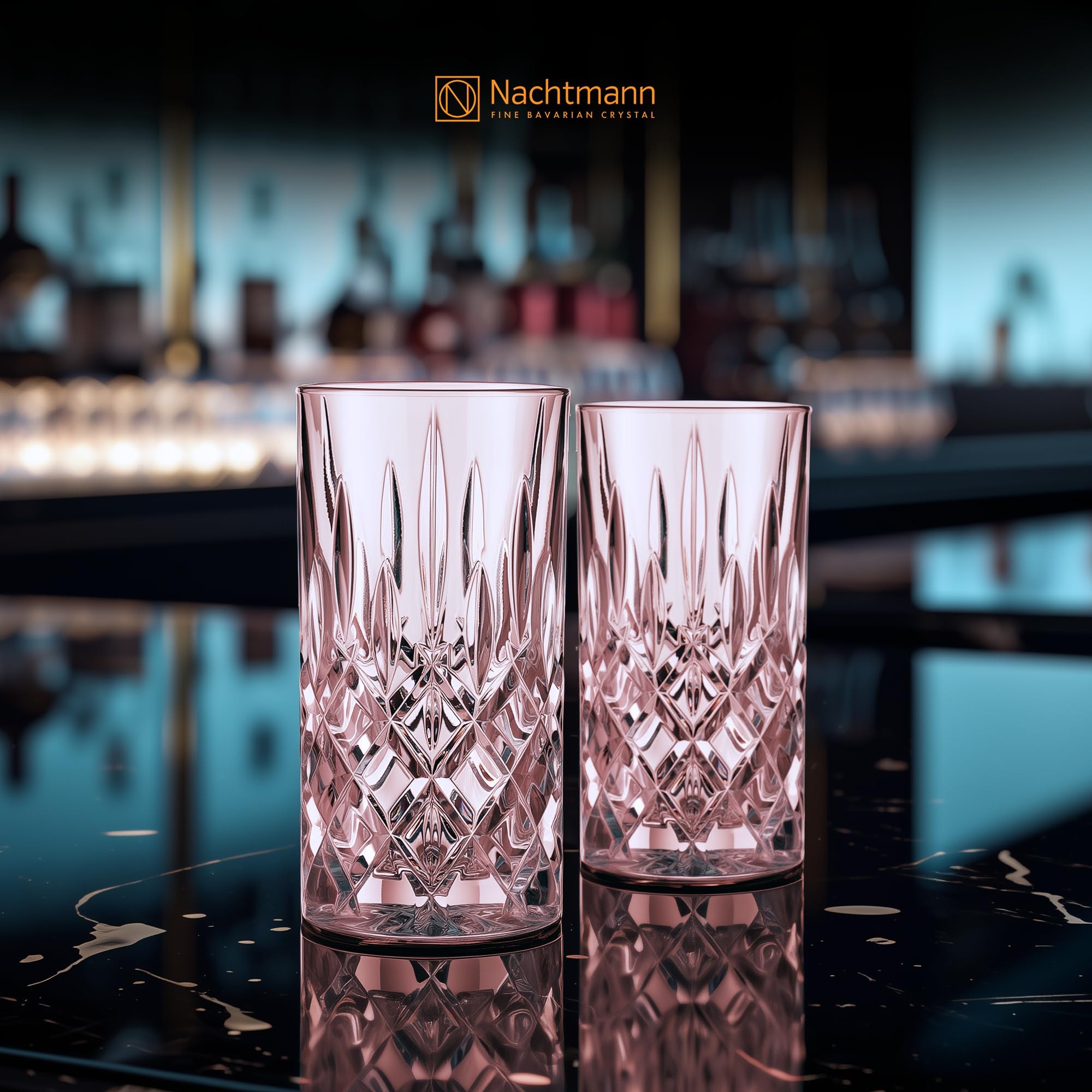 Nachtmann Longdrinkglas »Longdrinkgläser Noblesse Colors 395 ml 2er Set«
