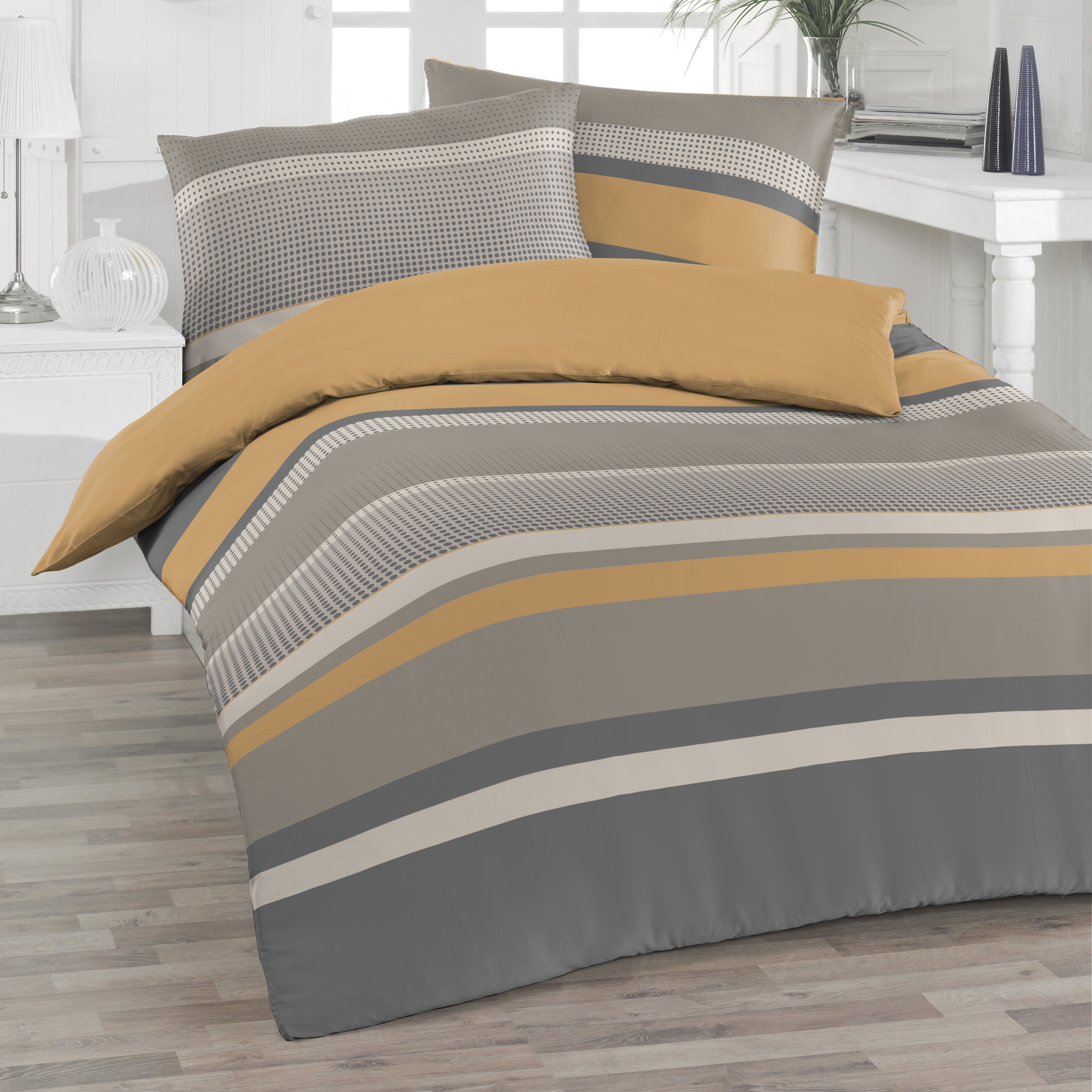 Florella Bettwäsche »Demi koreander Flausch-Flanell,  100% Baumwolle«